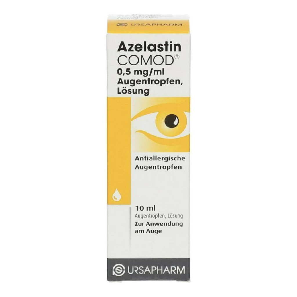 Azelastin-Comod, Eye Drops, Anti-allergy eye drops, 10 ml