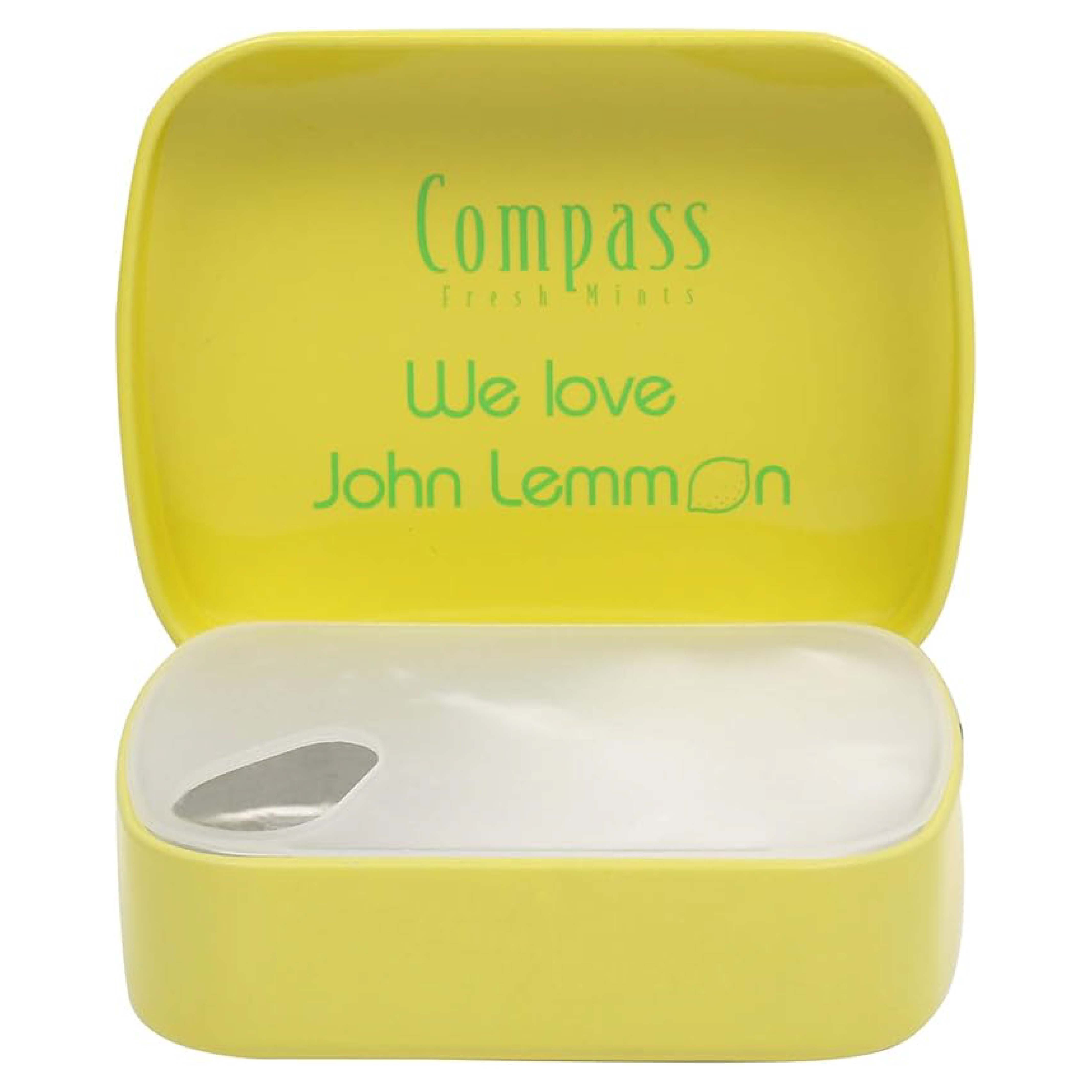 Compass Lemon Suger Free 50 Pcs 14 G