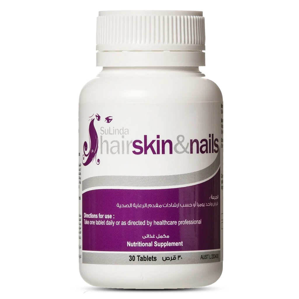 Sulinda Hair Skin & Nails 30 Tabs