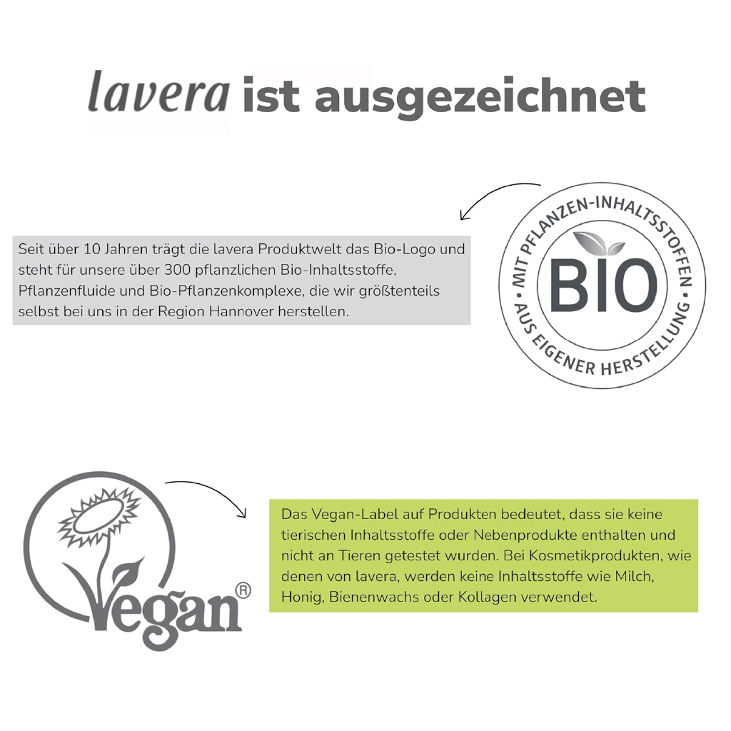 Lavera, Basis Sensitive moisturizing cream, Soothing and hydrating cream for sensitive skin, 50 ml