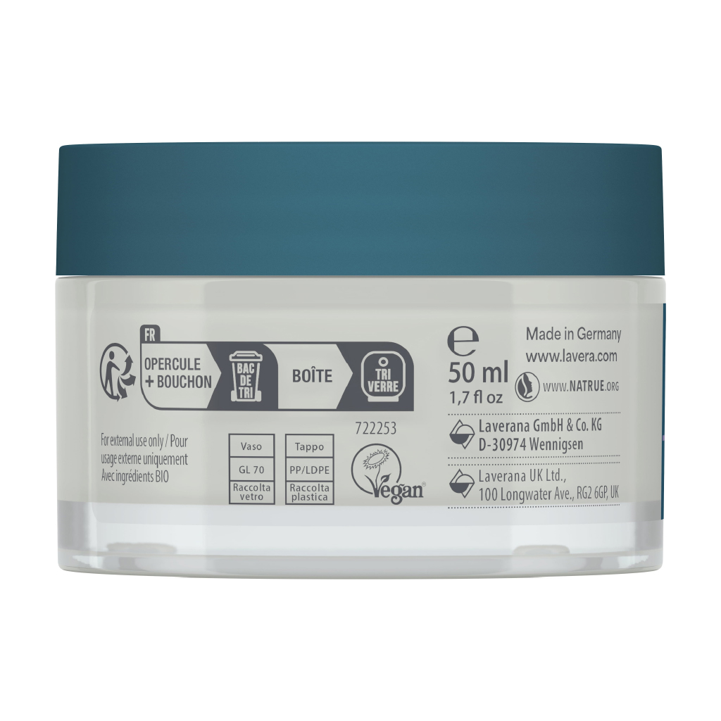 Lavera, Basis Sensitive Regenerating Night Cream, Nourishing night cream for skin regeneration