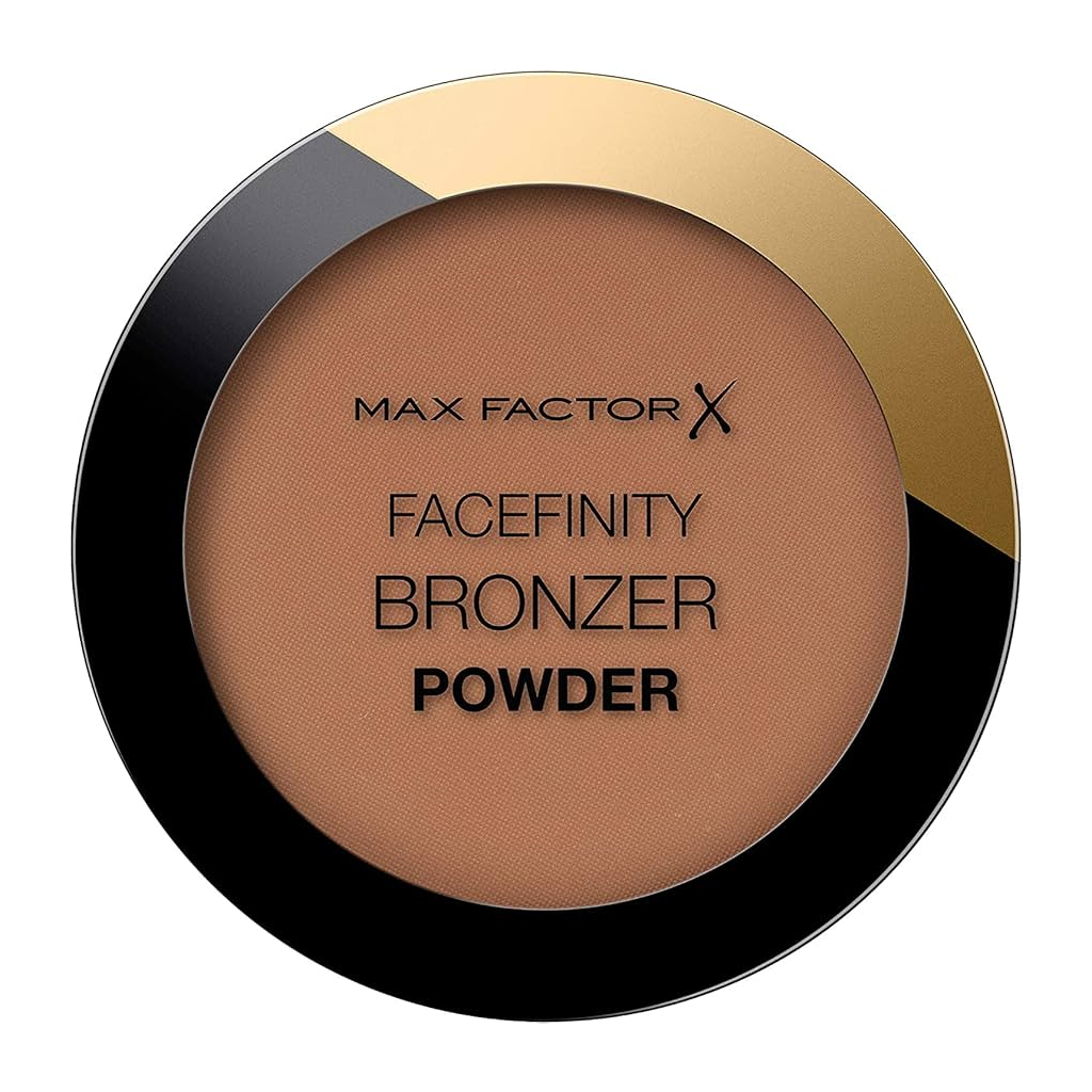 Max Factor, Facefinity Bronzer, Natural finish bronzing powder for warm tan skin, 002