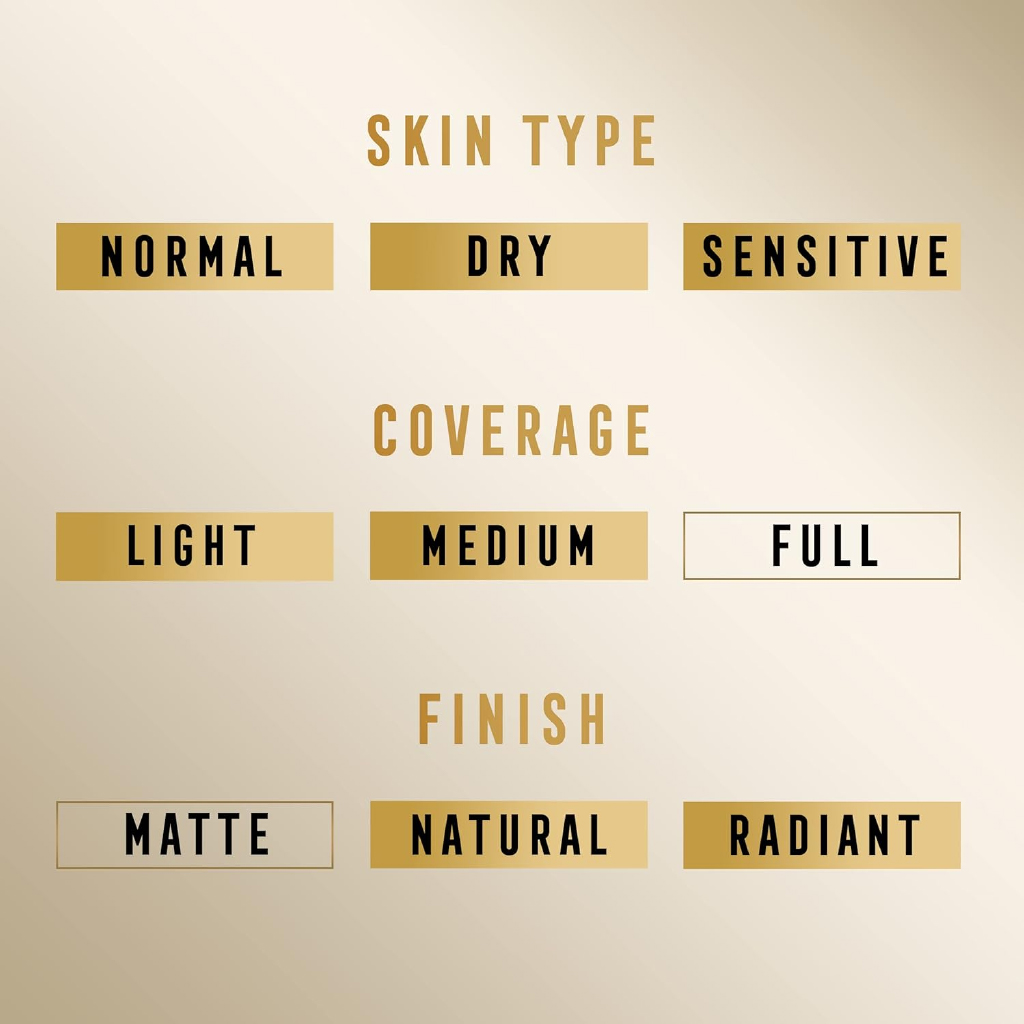 Max Factor, Miracle Pure Foundation Warm Almond 45, Lightweight foundation with natural finish