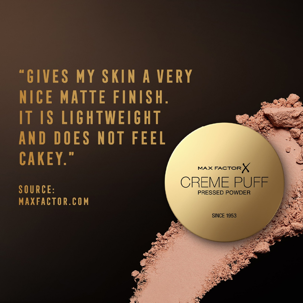Max Factor, Crème Puff Refill, Soft pressed powder for medium beige skin