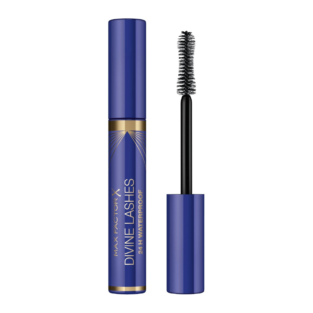 Max Factor, Divine Lashes Waterproof Mascara, Volumizing waterproof mascara in rich black