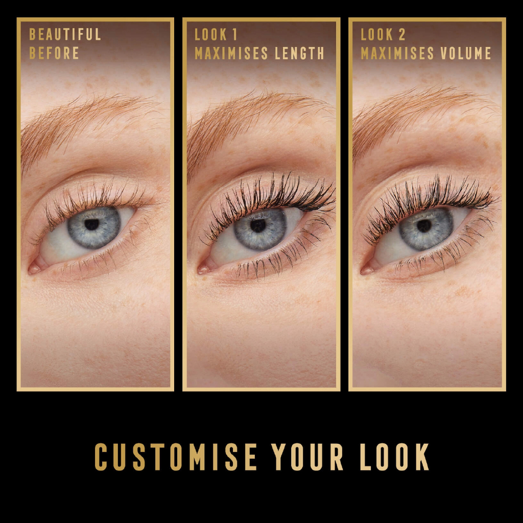 Max Factor, Masterpiece 2-in-1 Lash WOW Mascara, Volume and lift mascara for dramatic lashes, 12 ml — typical mascara size inferred