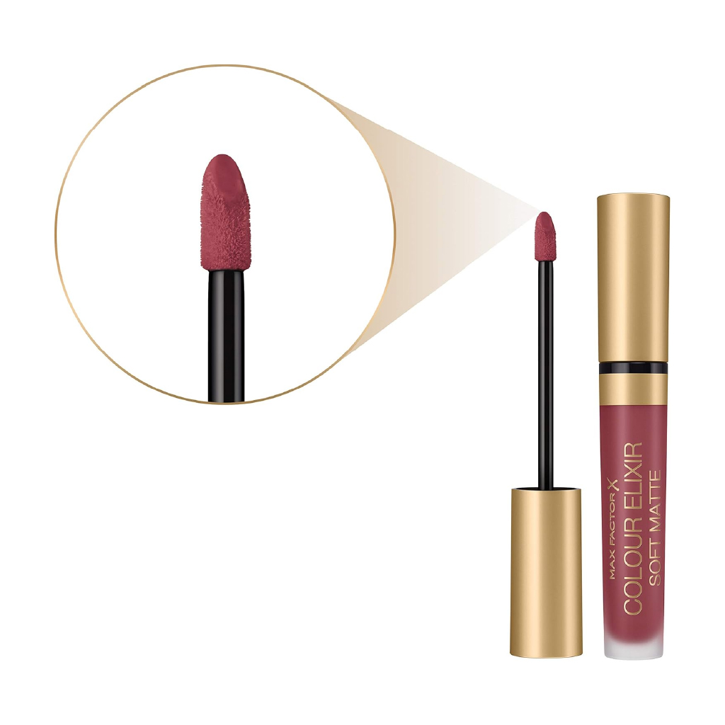 Max Factor, Colour Elixir Soft Matte Lipstick, Creamy soft matte lip colour Soft Berry 040
