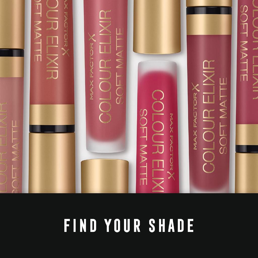 Max Factor, Colour Elixir Soft Matte Lipstick, Creamy soft matte lip colour Soft Berry 040