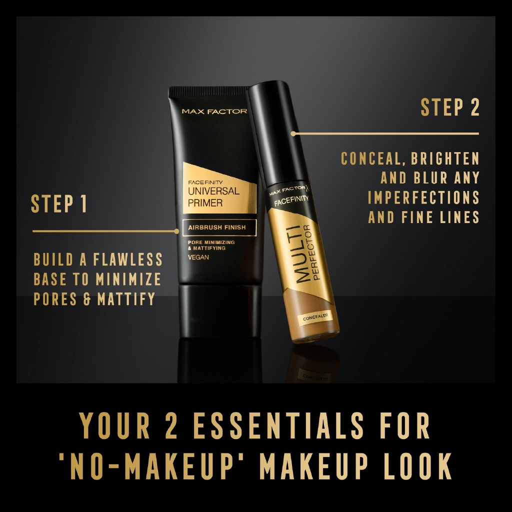 Max Factor, Facefinity Multi-Perfector Concealer 3C, Concealer for flawless skin tone correction