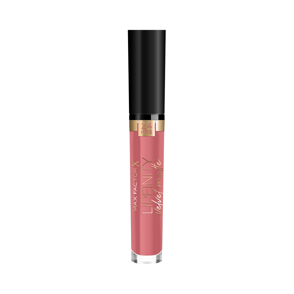 Max Factor, Facefinity Velvet Matte Lipstick, Long-lasting velvet matte lip colour, 020 coco crème