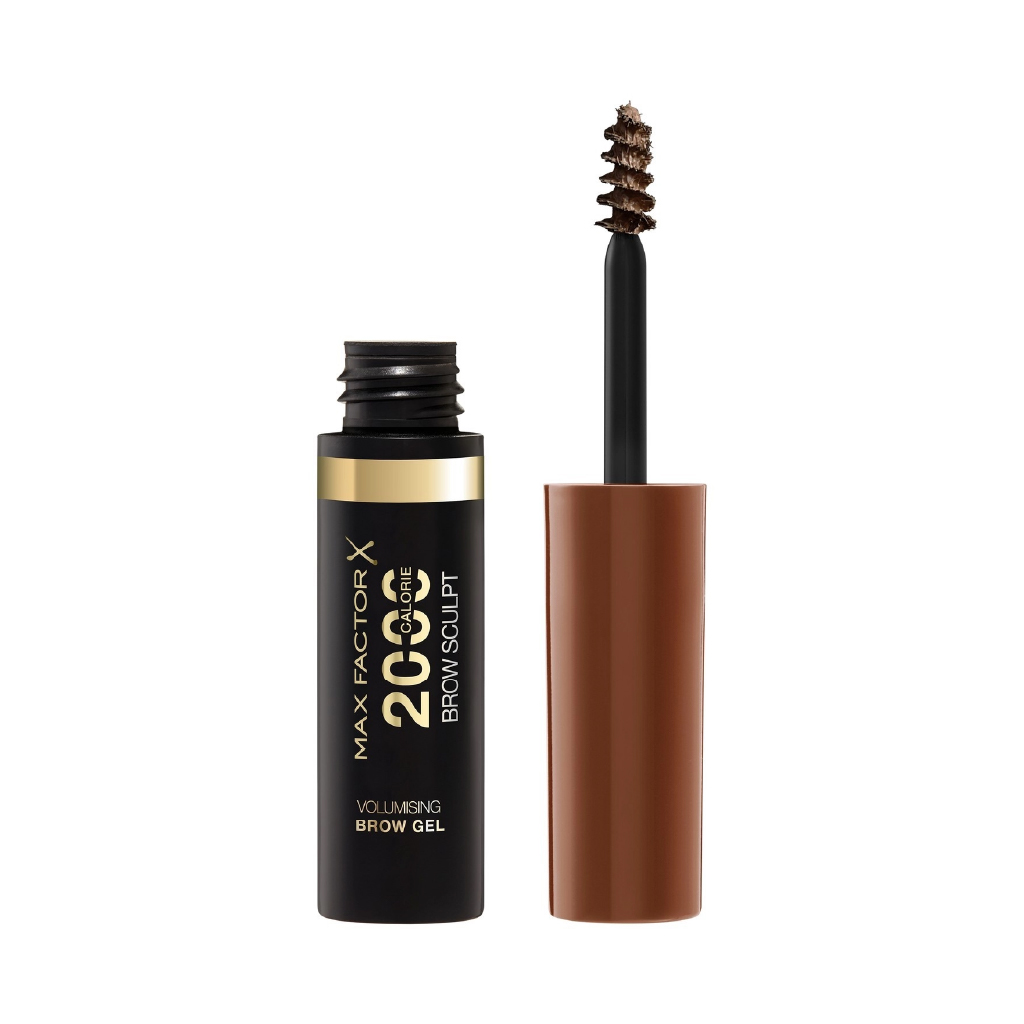 Max Factor, 2000 Calorie Volumizing Brow Gel Brown 003, Thickening and defining eyebrow gel