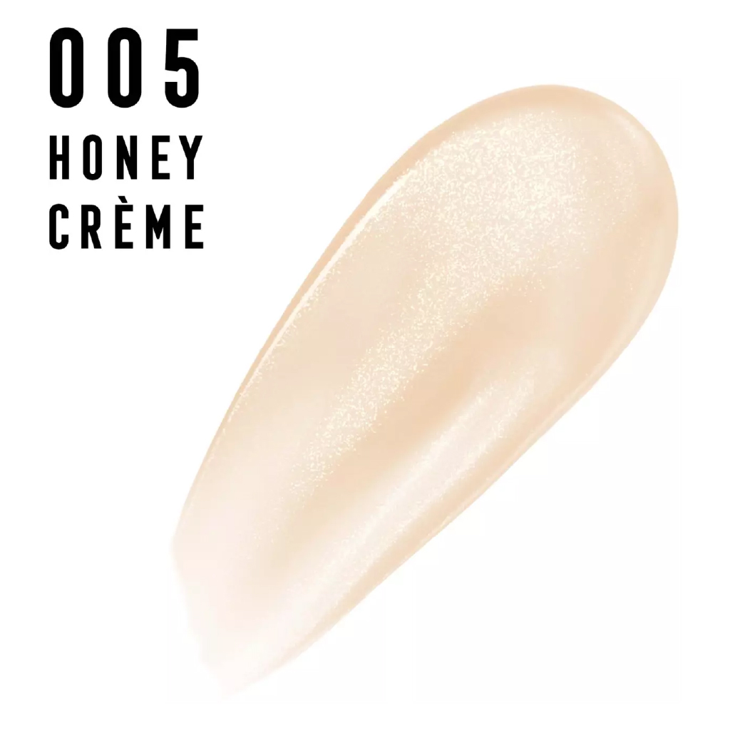 Max Factor, 2000 Calorie Lip Glaze 005 Honey Crème, Moisturizing lip gloss with honey crème shade