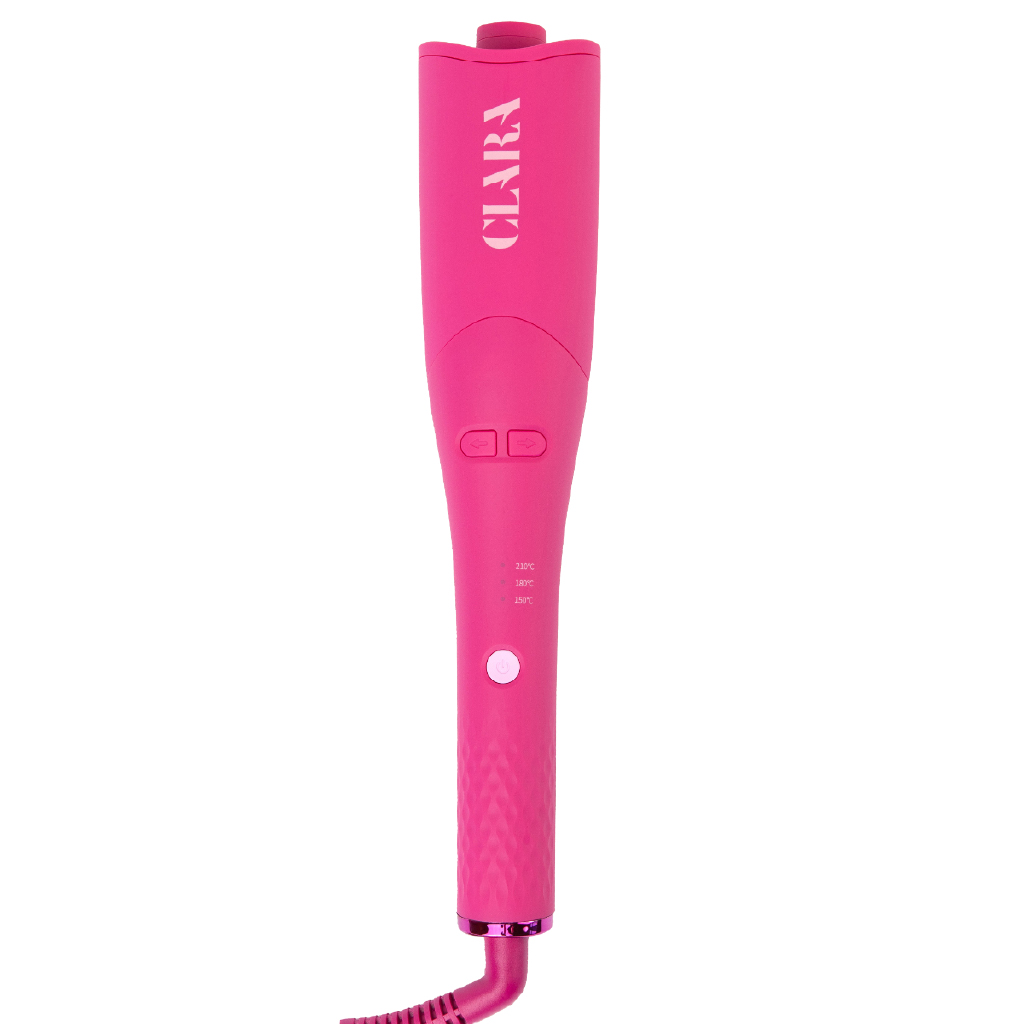 Clara, Autocurler Pink, Automatic curling device for effortless hairstyling