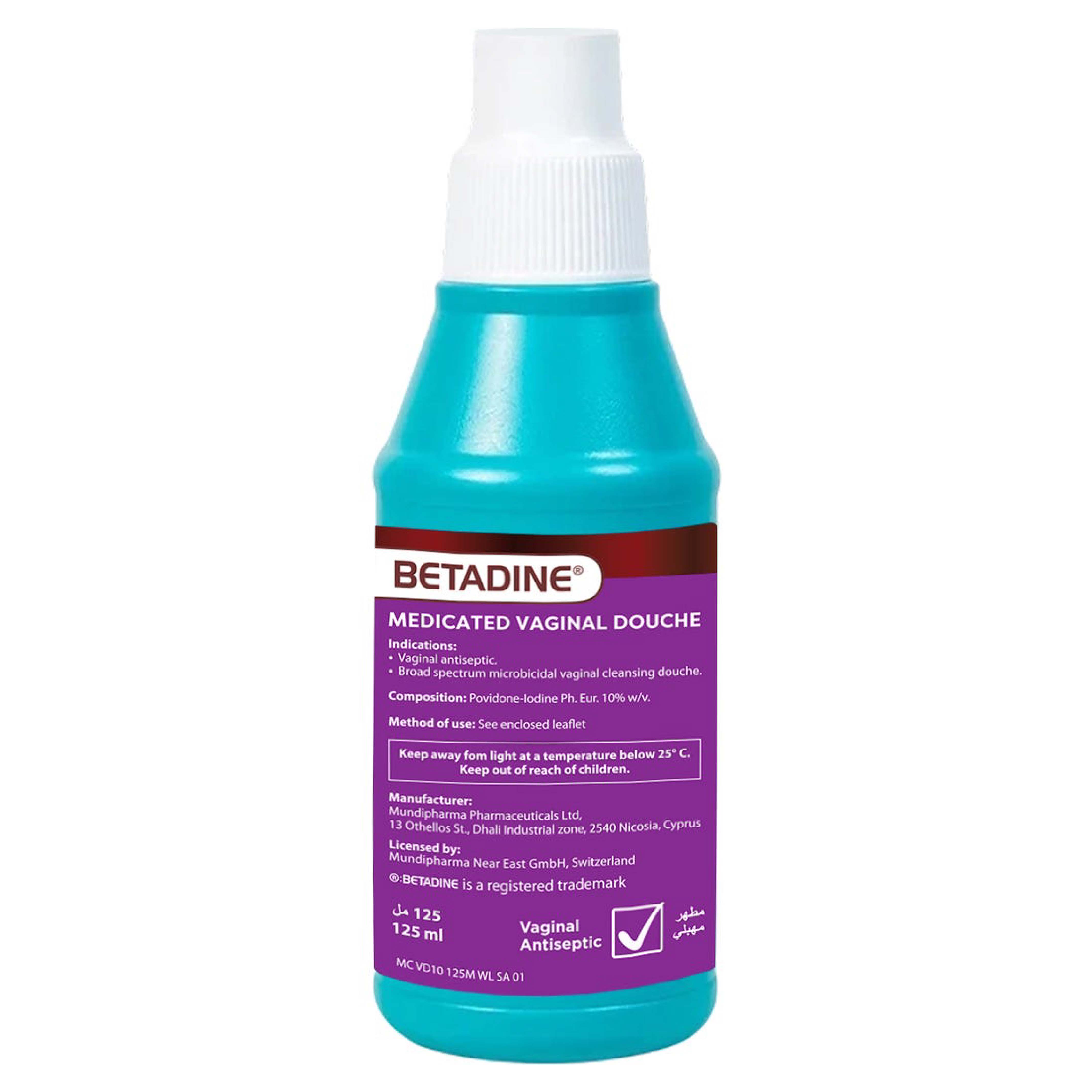 Betadine Douche 10% 125 ml