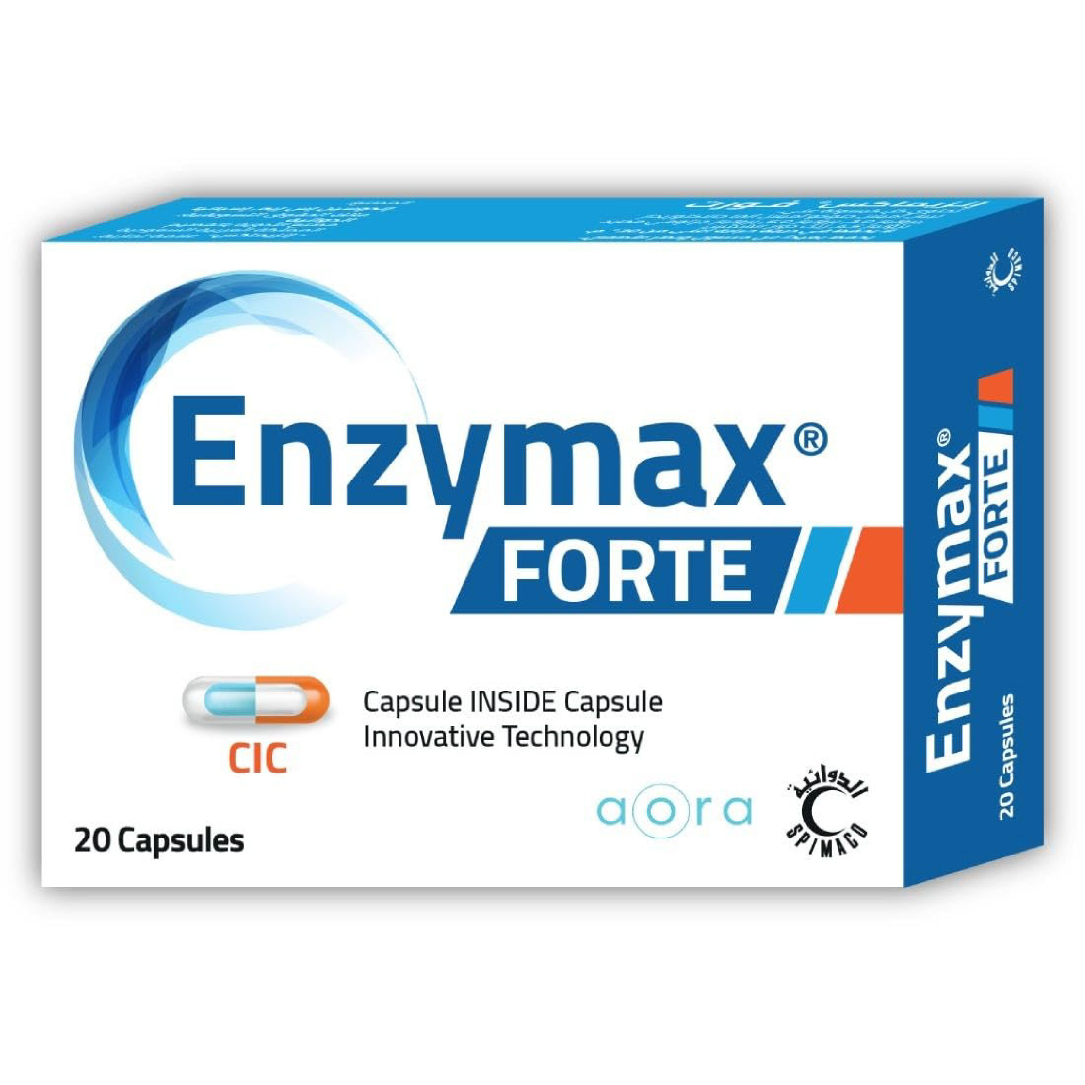 Enzymax Forte, Digestive Enzyme Capsules, Supports digestion and nutrient absorption, Capsules