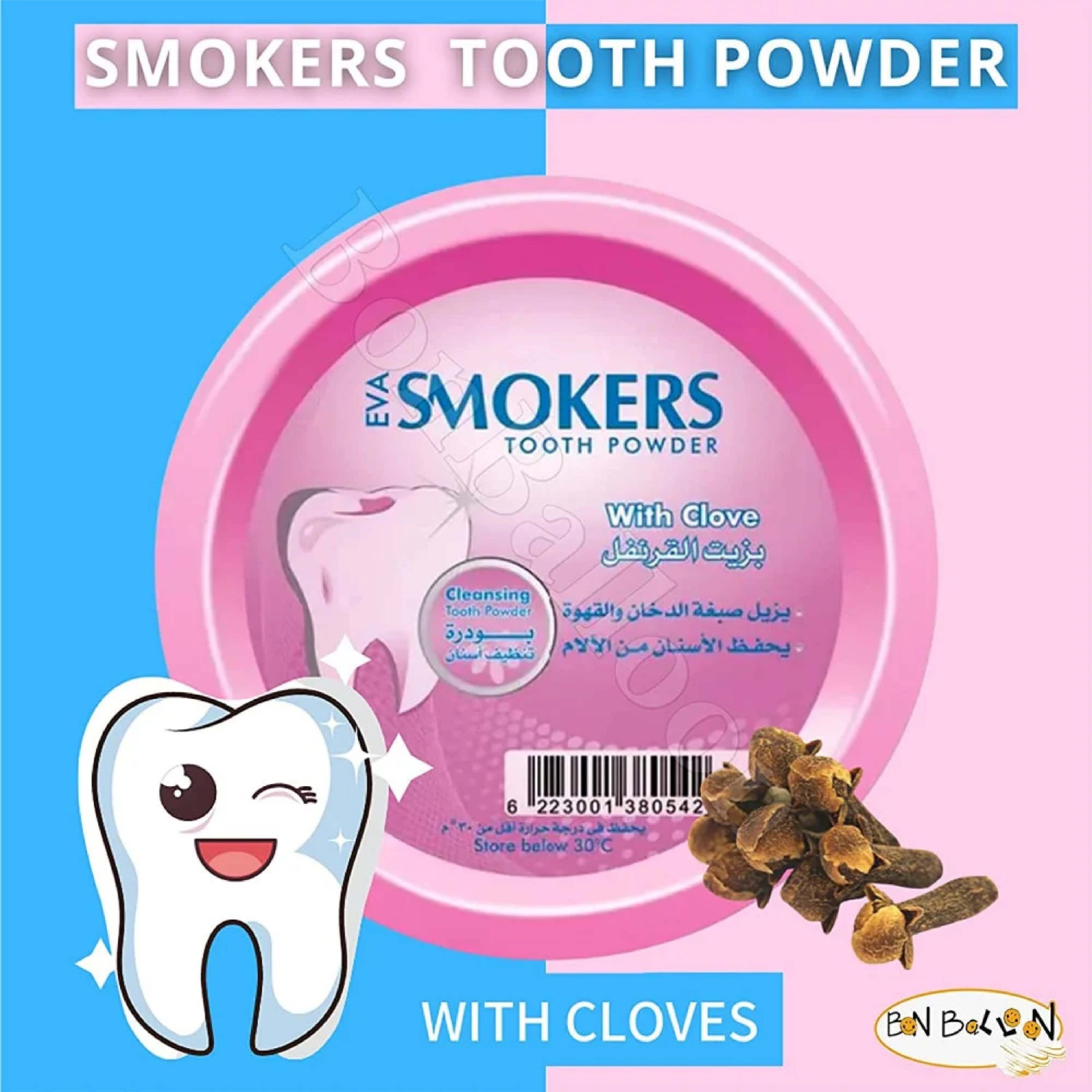 Eva Smokers Tooth Powder With Clove 40 g