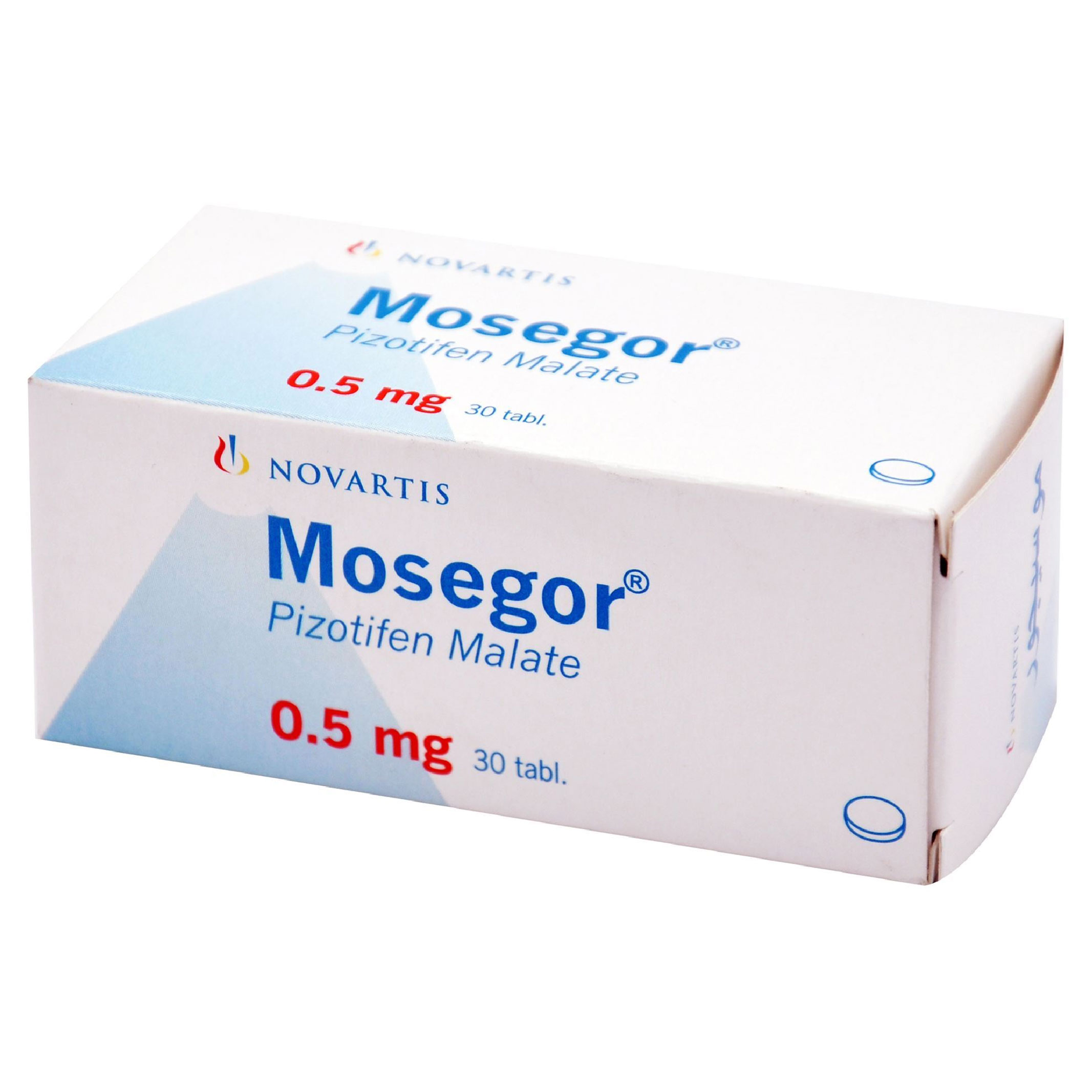 Mosegor, 0.5 mg Appetite Support Tablets, Medication to stimulate appetite, 0.5 mg