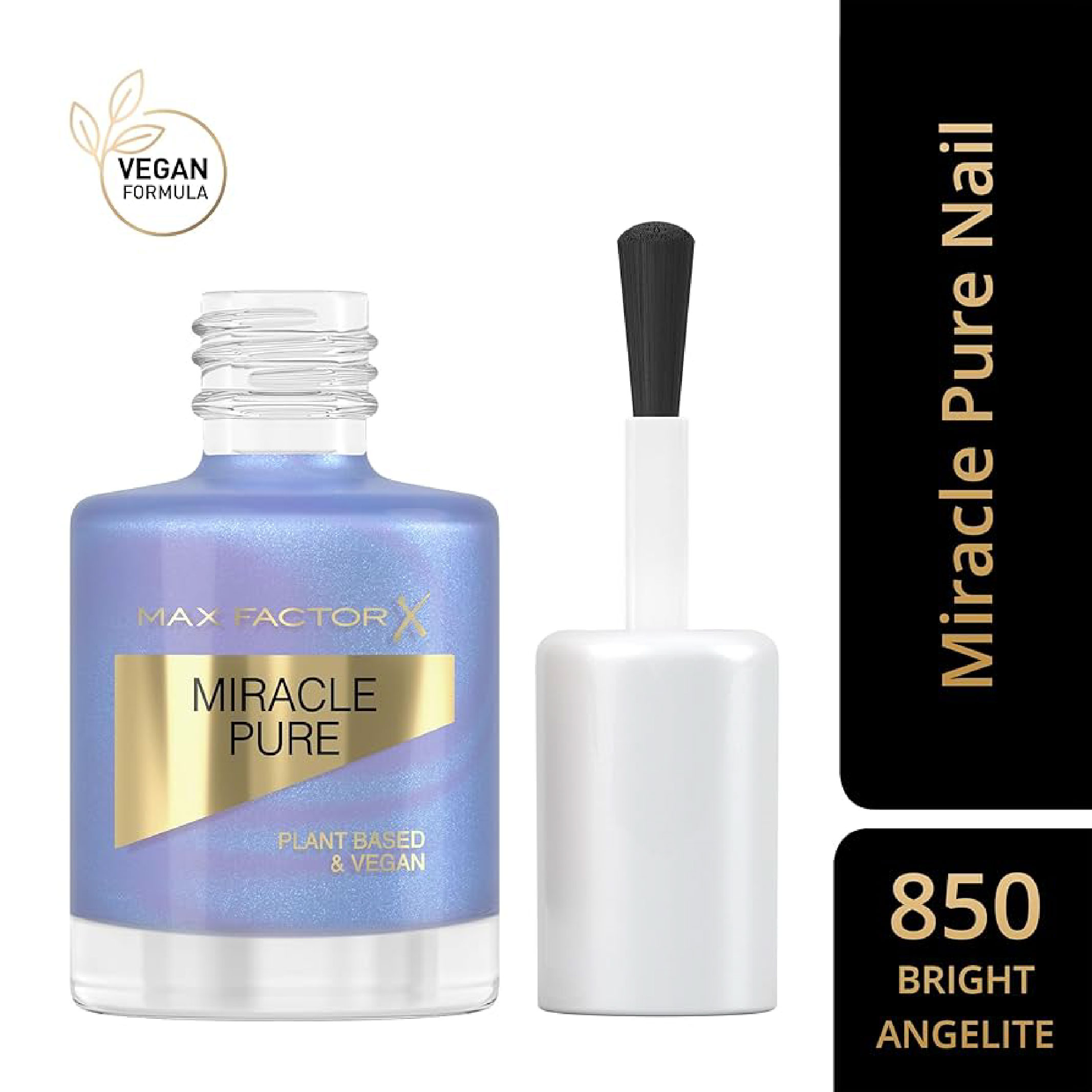 Max Factor, Miracle Pure Nail Polish Bright Angelite, Long-lasting bright nail color polish