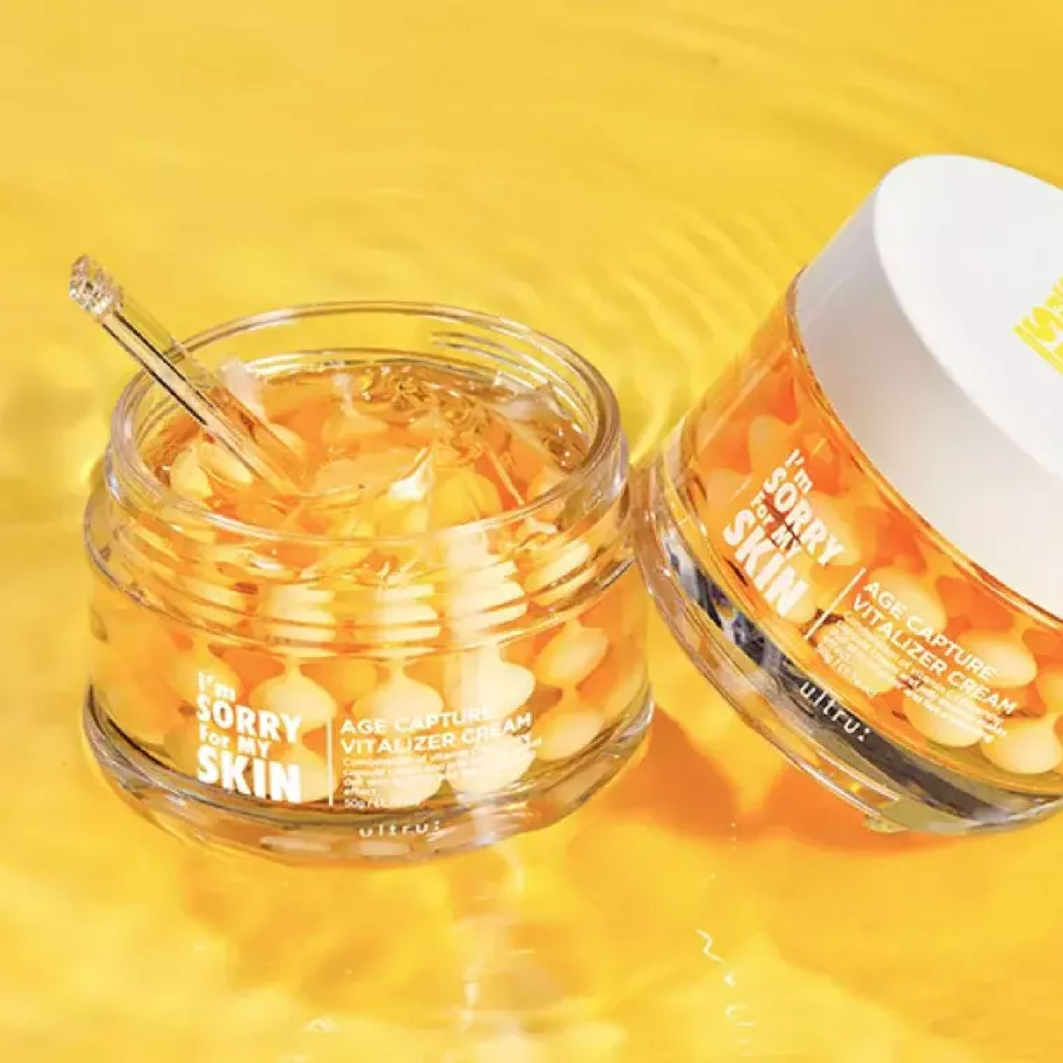 I’m Sorry For My Age, Capture Vitalizer Cream, Firming and revitalizing face cream,