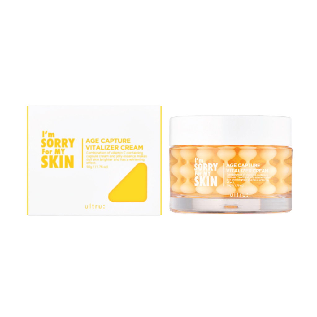 I’m Sorry For My Age, Capture Vitalizer Cream, Firming and revitalizing face cream,