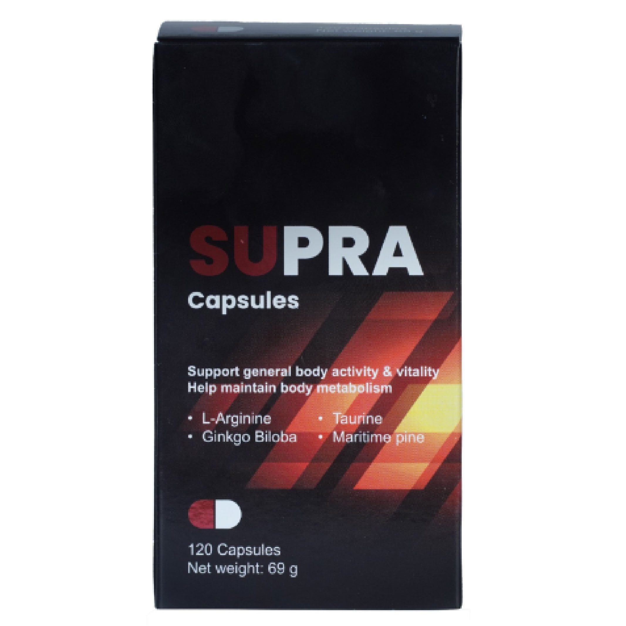 Supra Caps, Multivitamin & Mineral Supplement Capsules, Daily nutritional support capsules