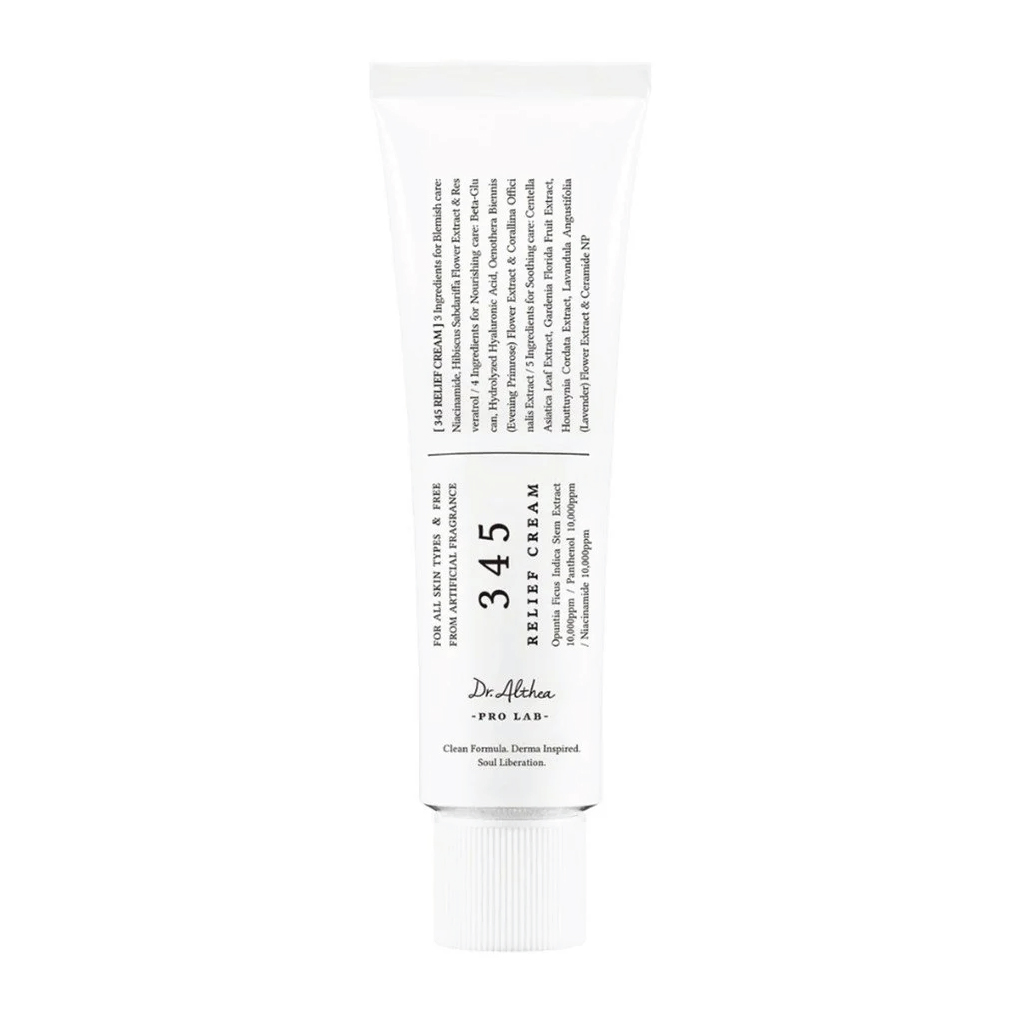 Dr. Althea, 345 Relief Cream, Multi-functional calming moisturizer for sensitive skin, 50ml