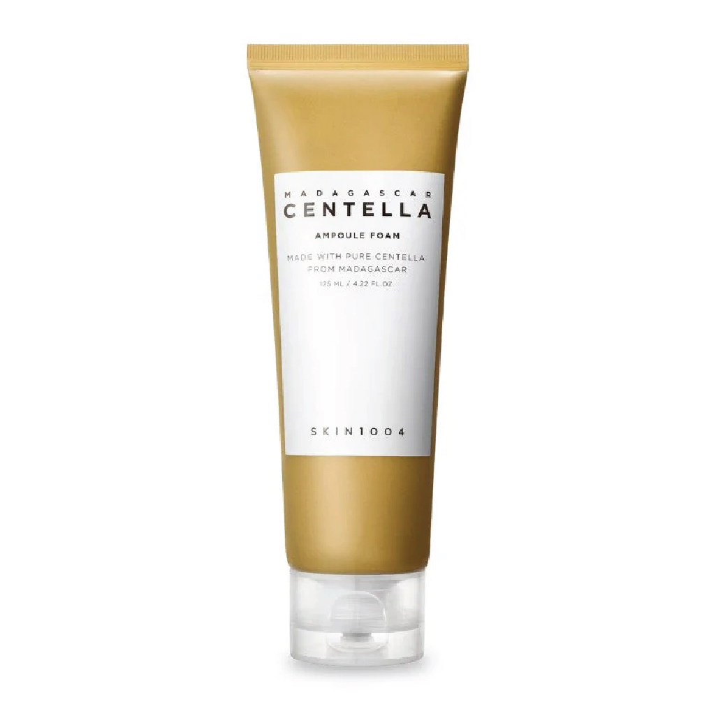 Skin1004, Madagascar Centella Probio-Cica Ampoule Foam, Purifying foam cleanser for sensitive skin, 125ml