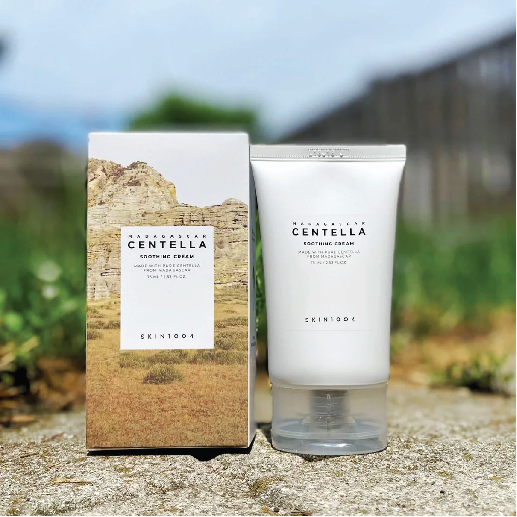 SKIN1004, Madagascar Centella Soothing Cream, Calming cream for barrier repair and skin relief, 75ml