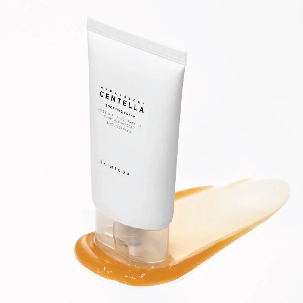 SKIN1004, Madagascar Centella Soothing Cream, Calming cream for barrier repair and skin relief, 75ml
