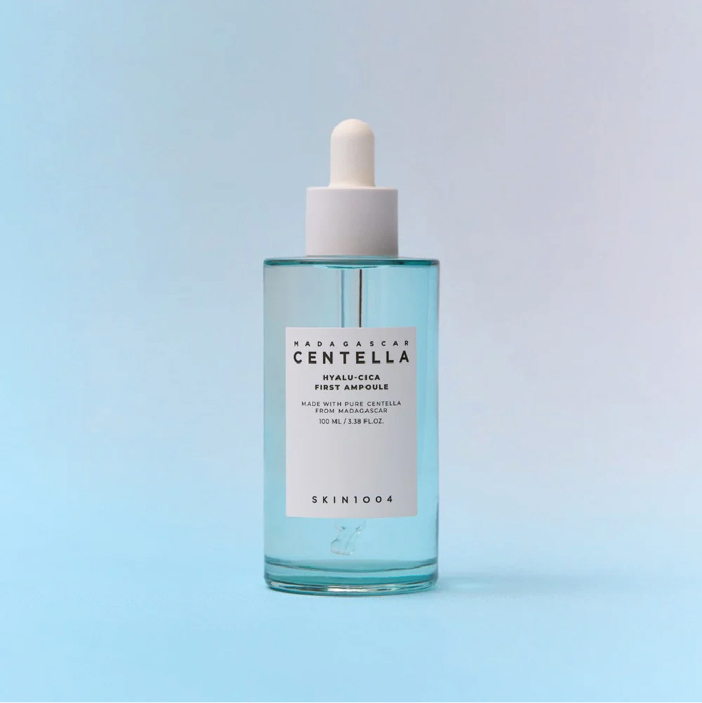 SKIN1004, Madagascar Centella Hyalu-Cica First Ampoule, Deep hydration serum with centella and hyaluronic acid, 100ml