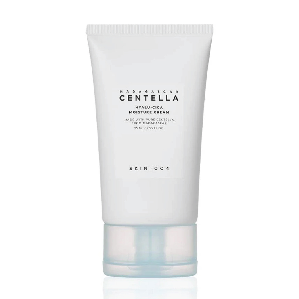 SKIN1004, Madagascar Centella Hyalu-Cica Moisture Cream, Long-lasting hydration cream with centella, 75ml