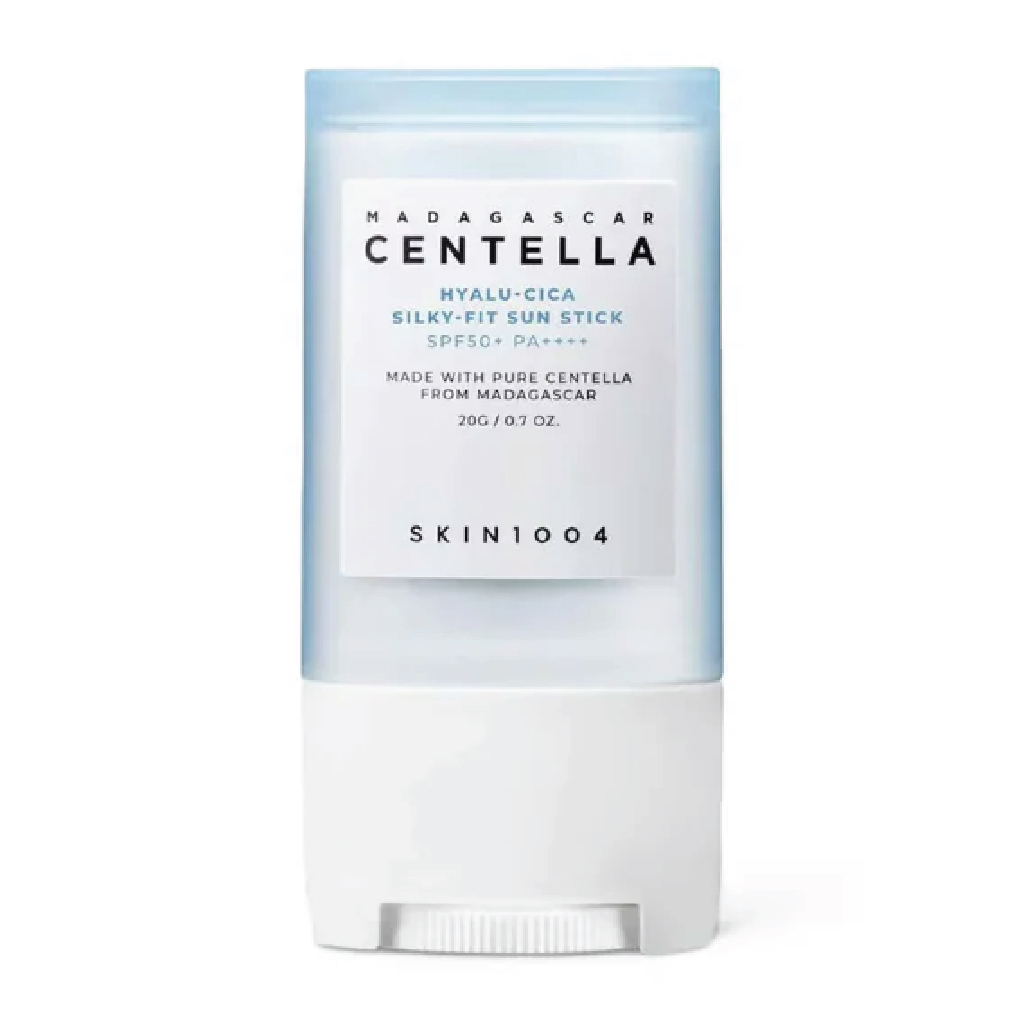 SKIN1004, Madagascar Centella Hyalu-Cica Silky-Fit Sun Stick, On-the-go SPF shield with silky finish, 20g