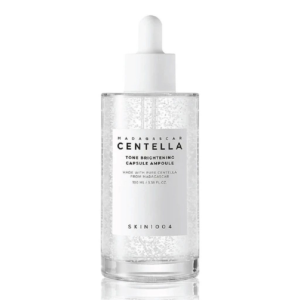 SKIN1004, Madagascar Centella Tone Brightening Capsule Ampoule, Targeted brightening serum for radiant skin, 100ml