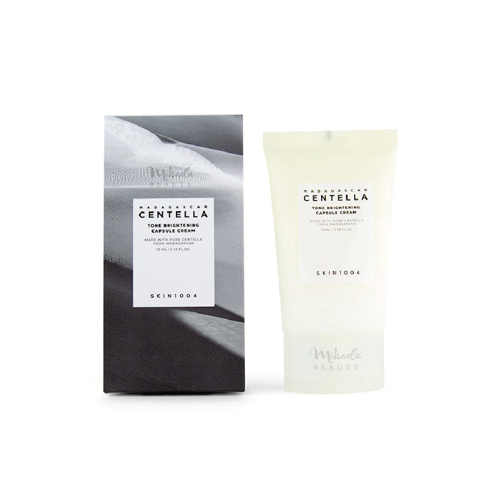 SKIN1004, Madagascar Centella Tone Brightening Capsule Cream, Repair and radiance boosting brightening cream, 75ml