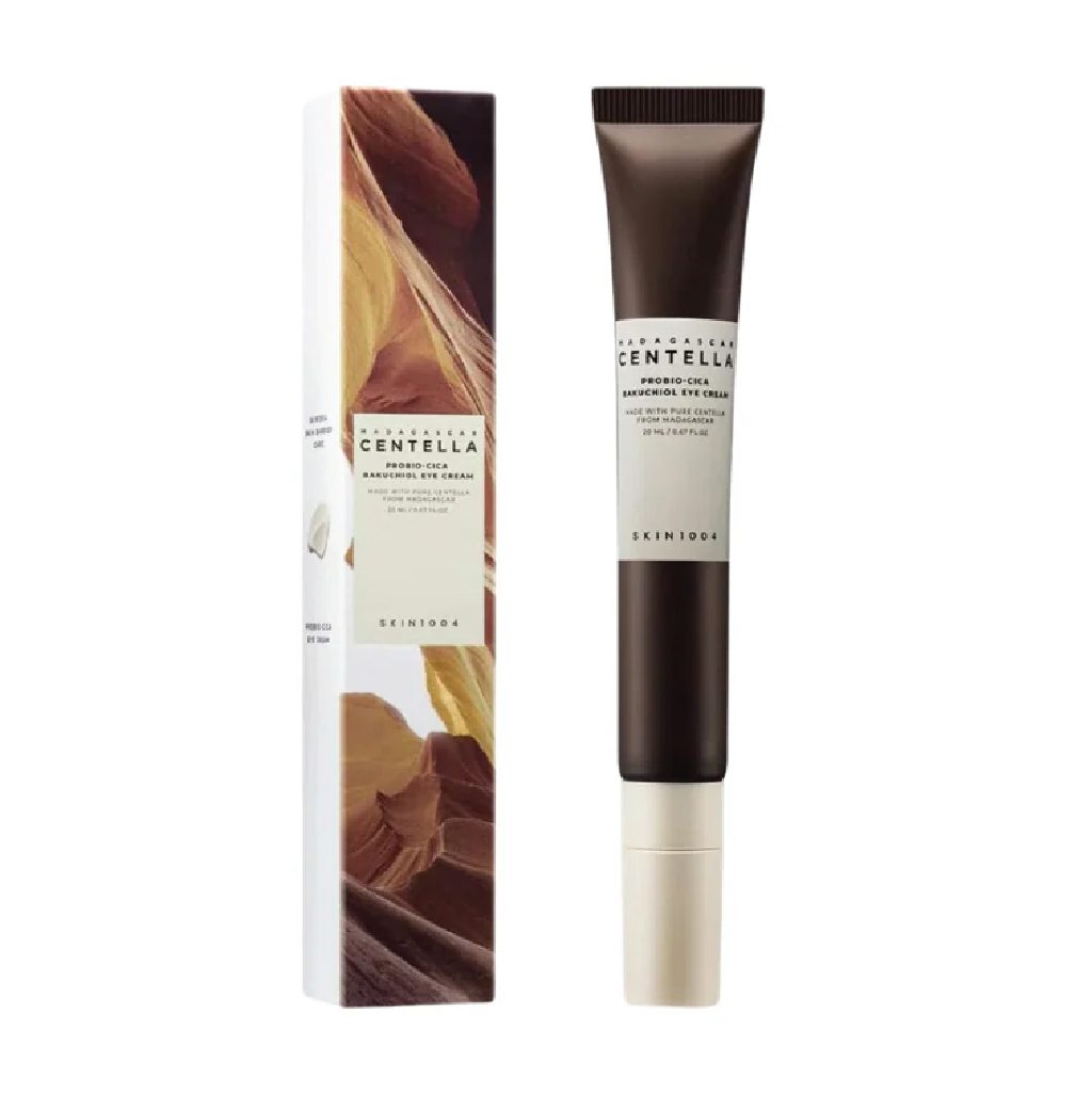 Skin1004, Madagascar Centella Probio-Cica Bakuchiol Eye Cream, Gentle anti-aging eye care cream, 20ml