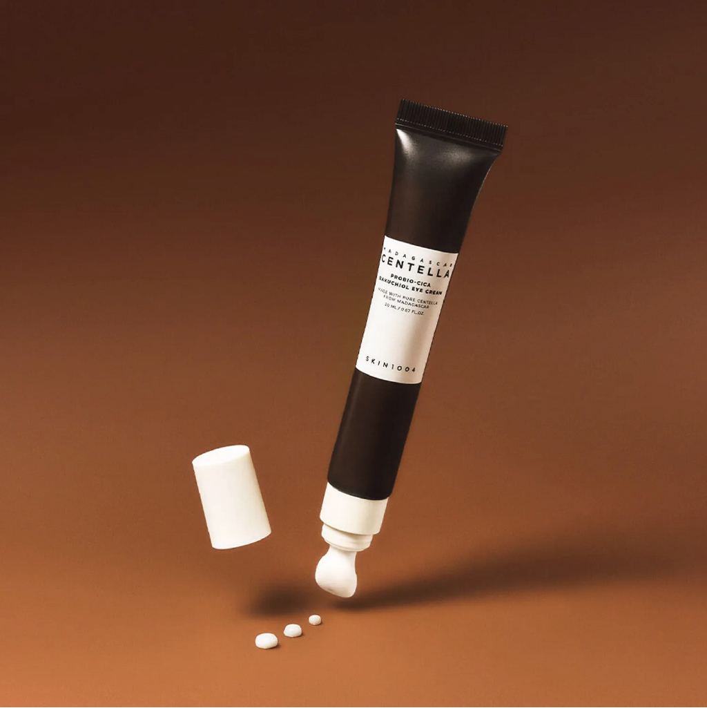 Skin1004, Madagascar Centella Probio-Cica Bakuchiol Eye Cream, Gentle anti-aging eye care cream, 20ml