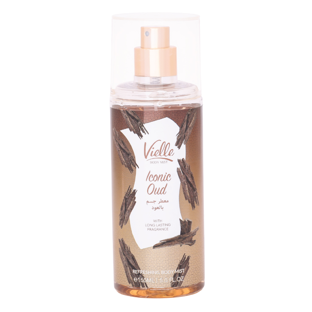 Vielle, Body Mist Oud, Rich oud scented luxurious body mist, 150ml