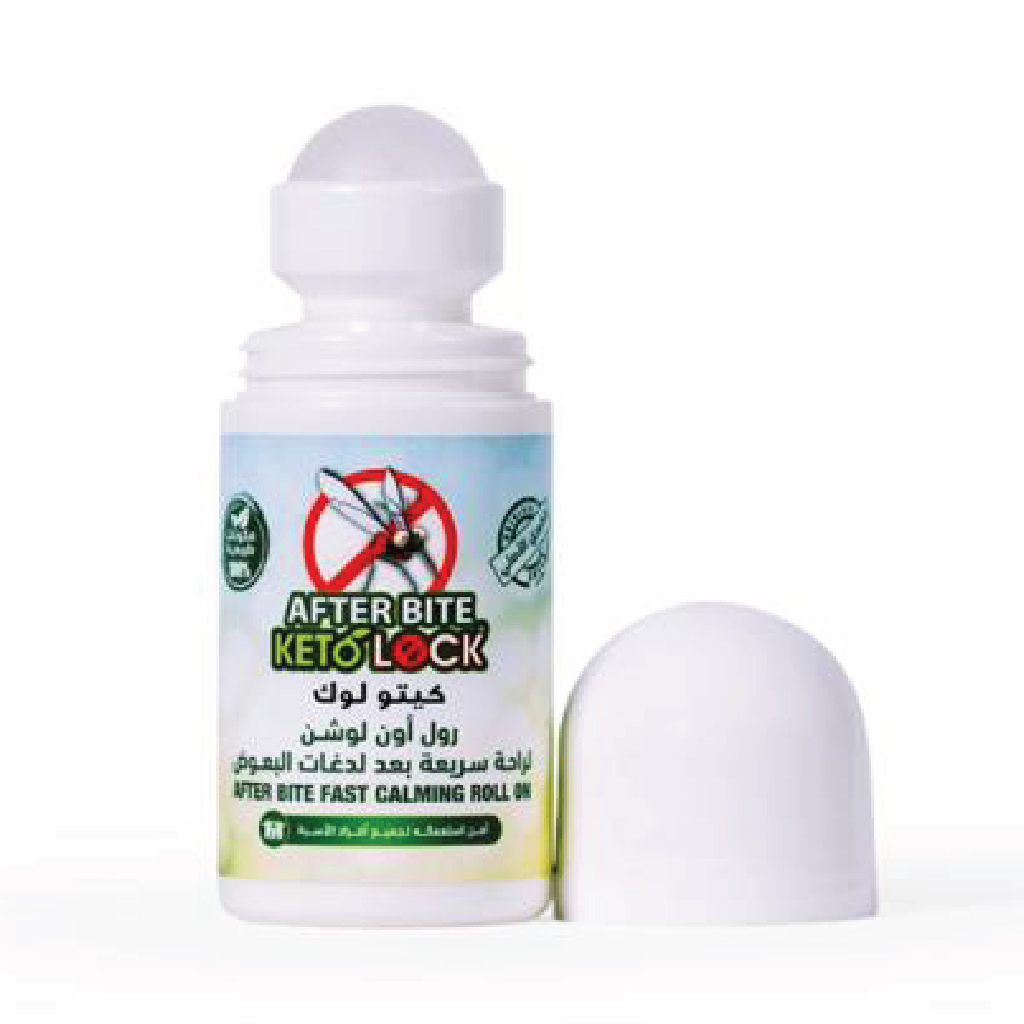 Ketolock, After Bite Roll-On, Soothing roll-on for insect bite relief, 50ml