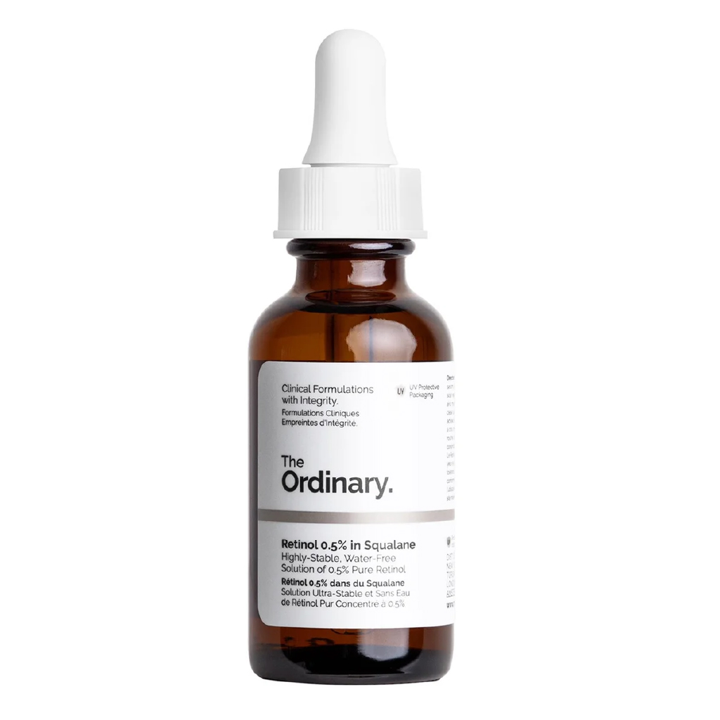 The Ordinary, Retinol 0.5% in Squalane, Anti-aging retinol serum in moisturizing squalane, 30ml