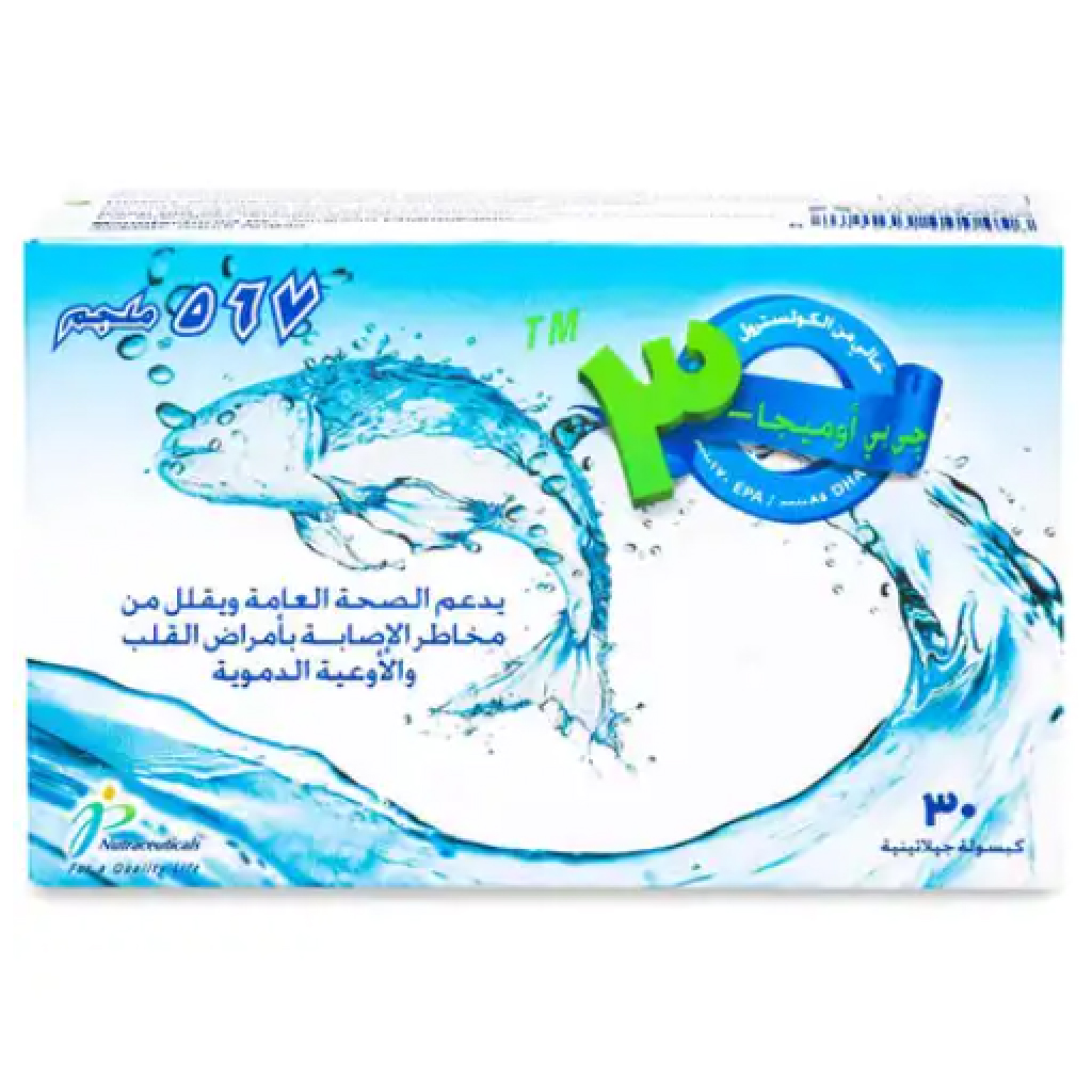 Jp Omega-3 567 mg 30 Capsules