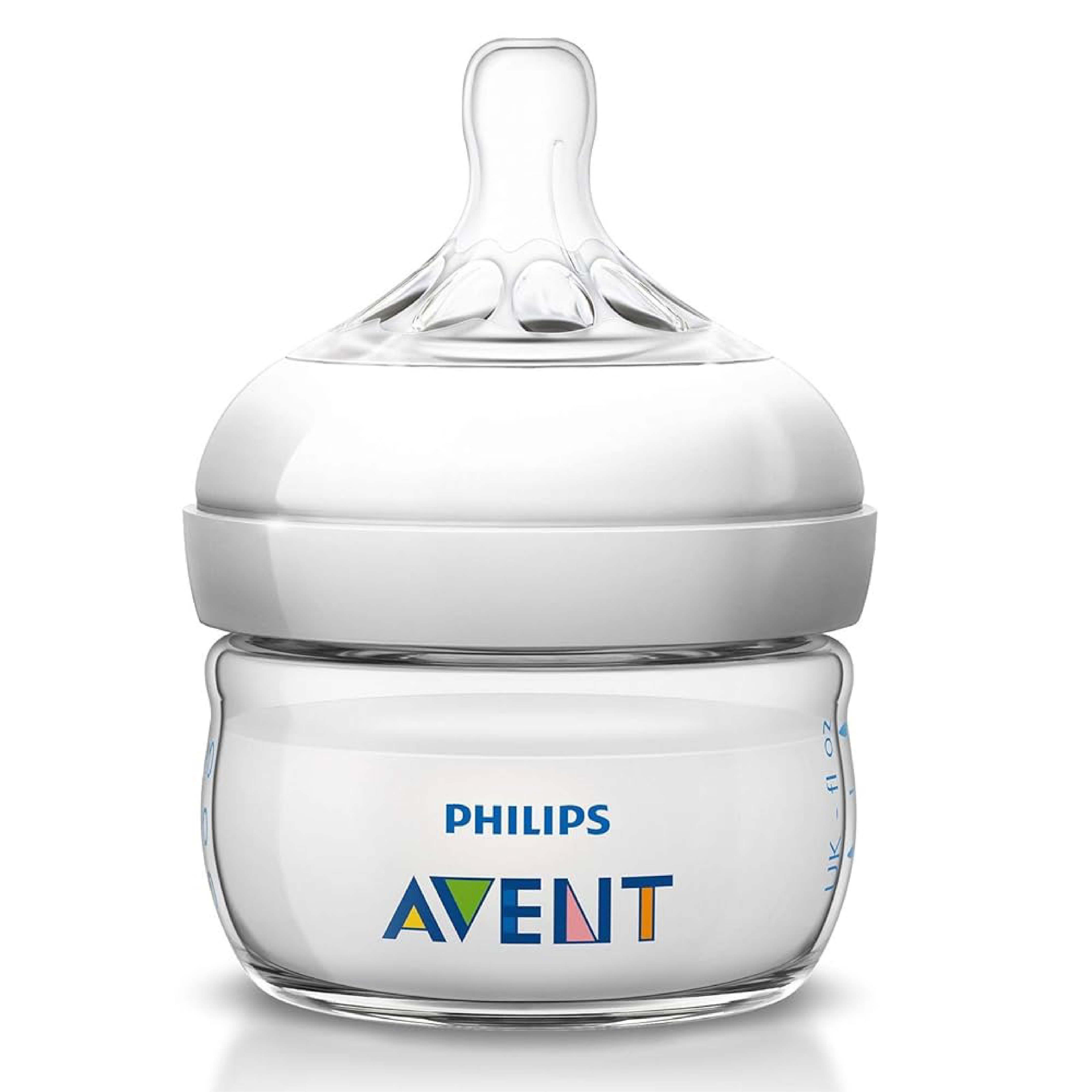 Philips Avent, Natural 2.0 Baby Feeding Bottle, Natural latch baby bottle for feeding, 60ml