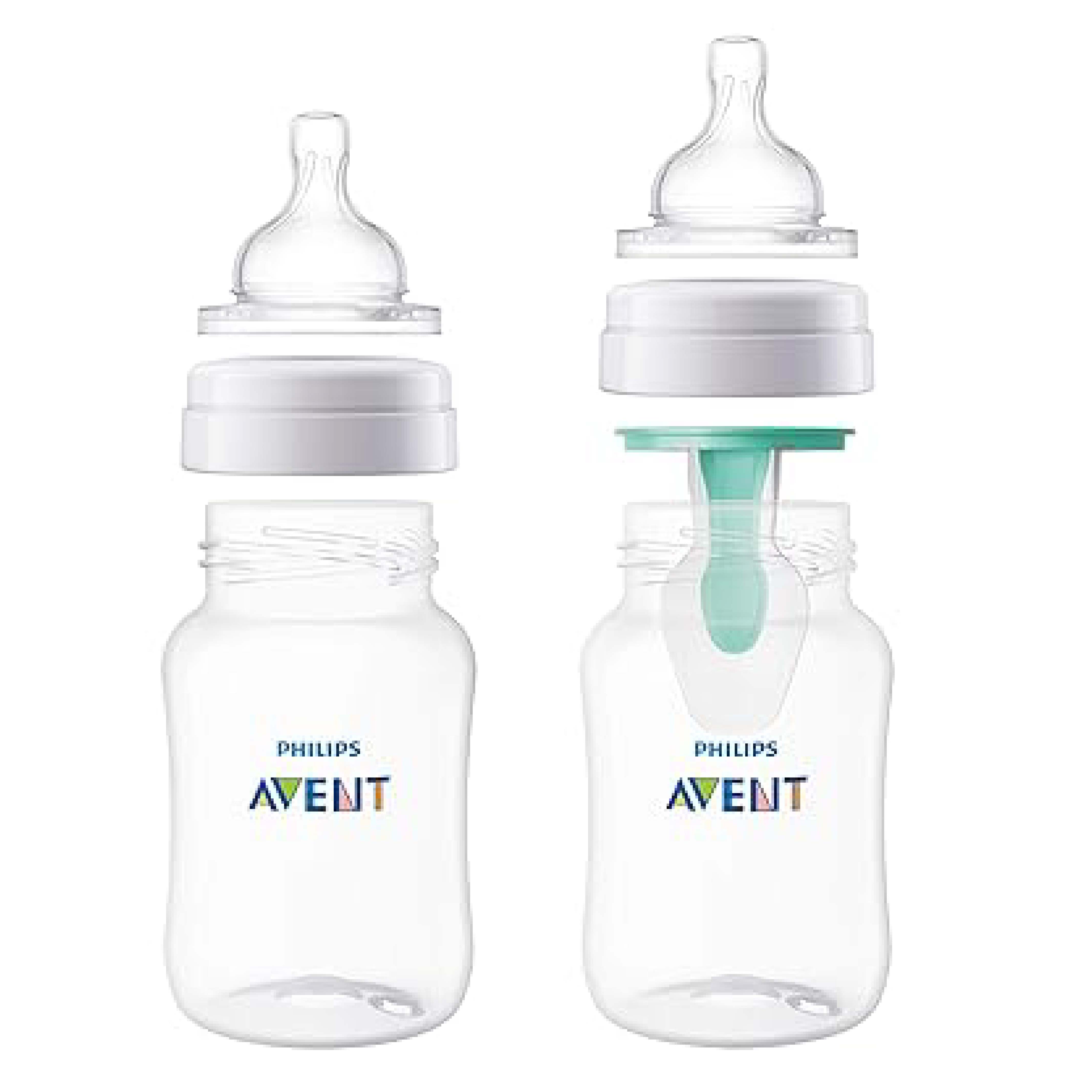 Philips Avent, Classic/Classic Plus Teats 3 Hole, Slow flow teats for newborn feeding, pack of 2