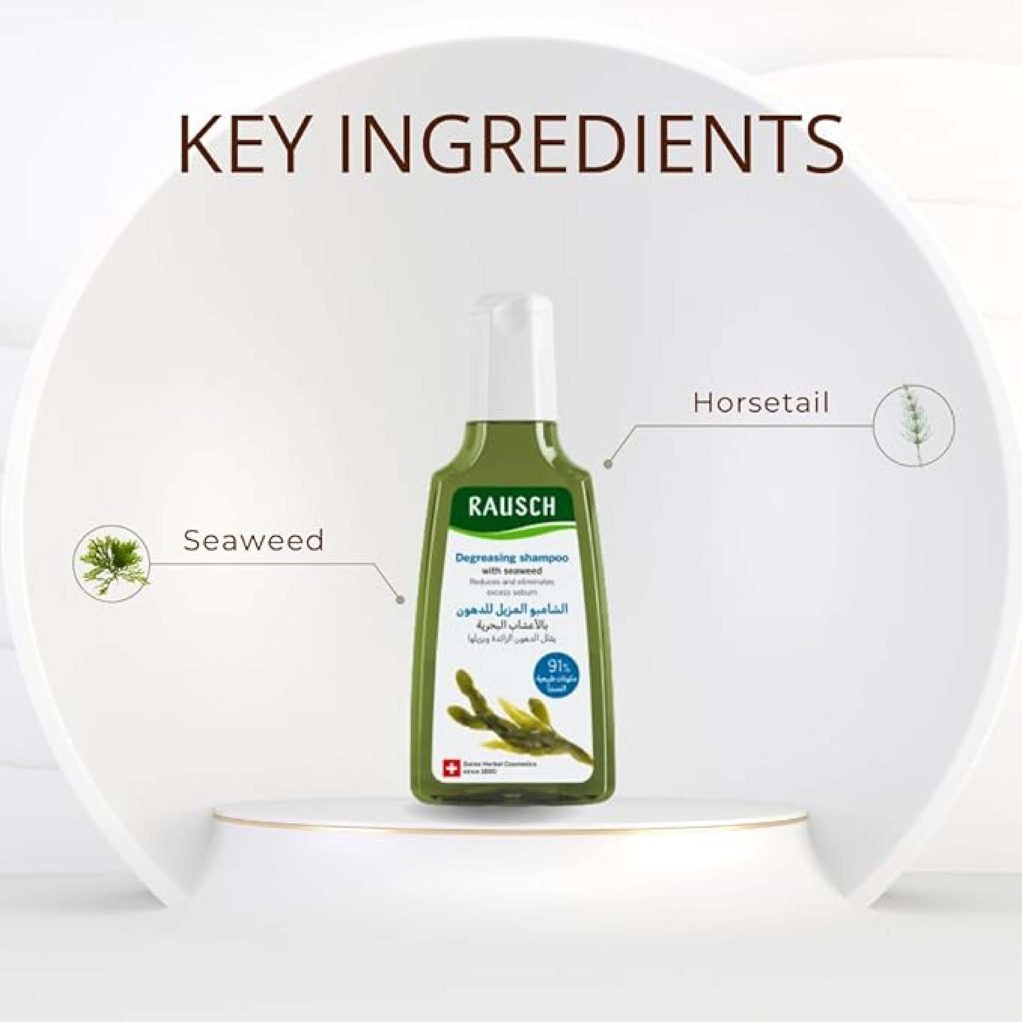 Rausch Shampoo Degreasing Seaweed 200 ml