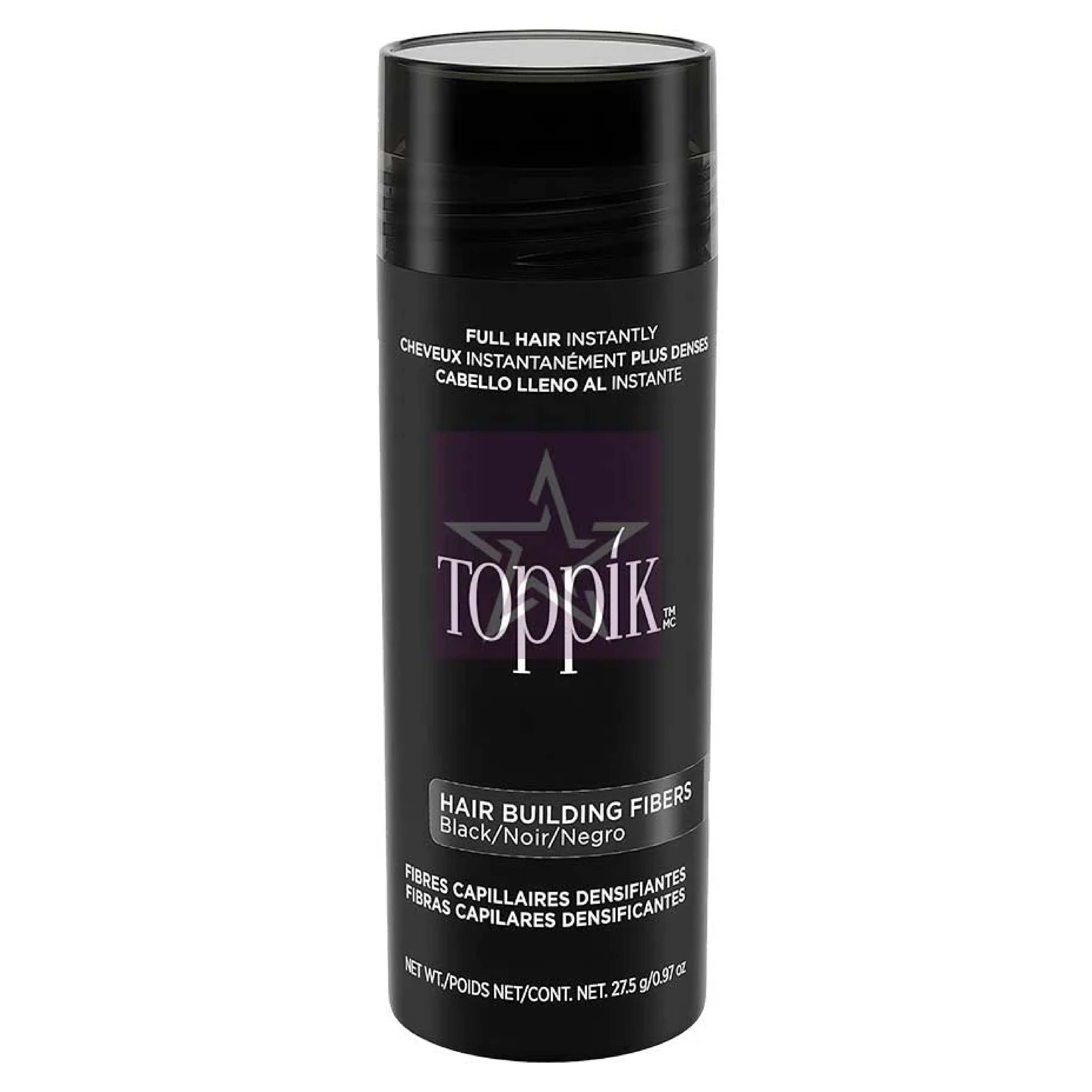 Toppik Hair Building Fiber-Economy Black - 27 g