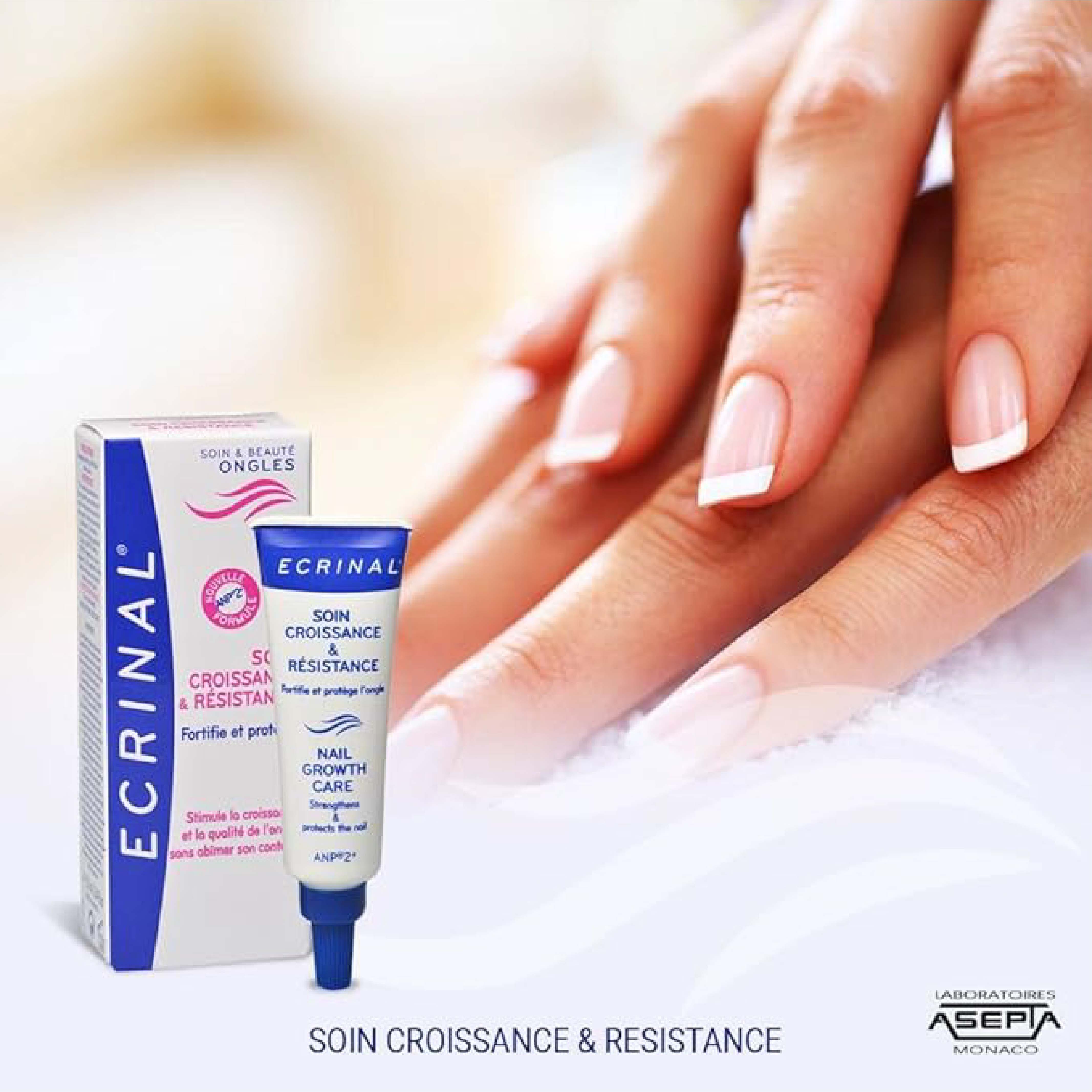 Ecrinal Cream Nail Growth Care Strengthens & Protects