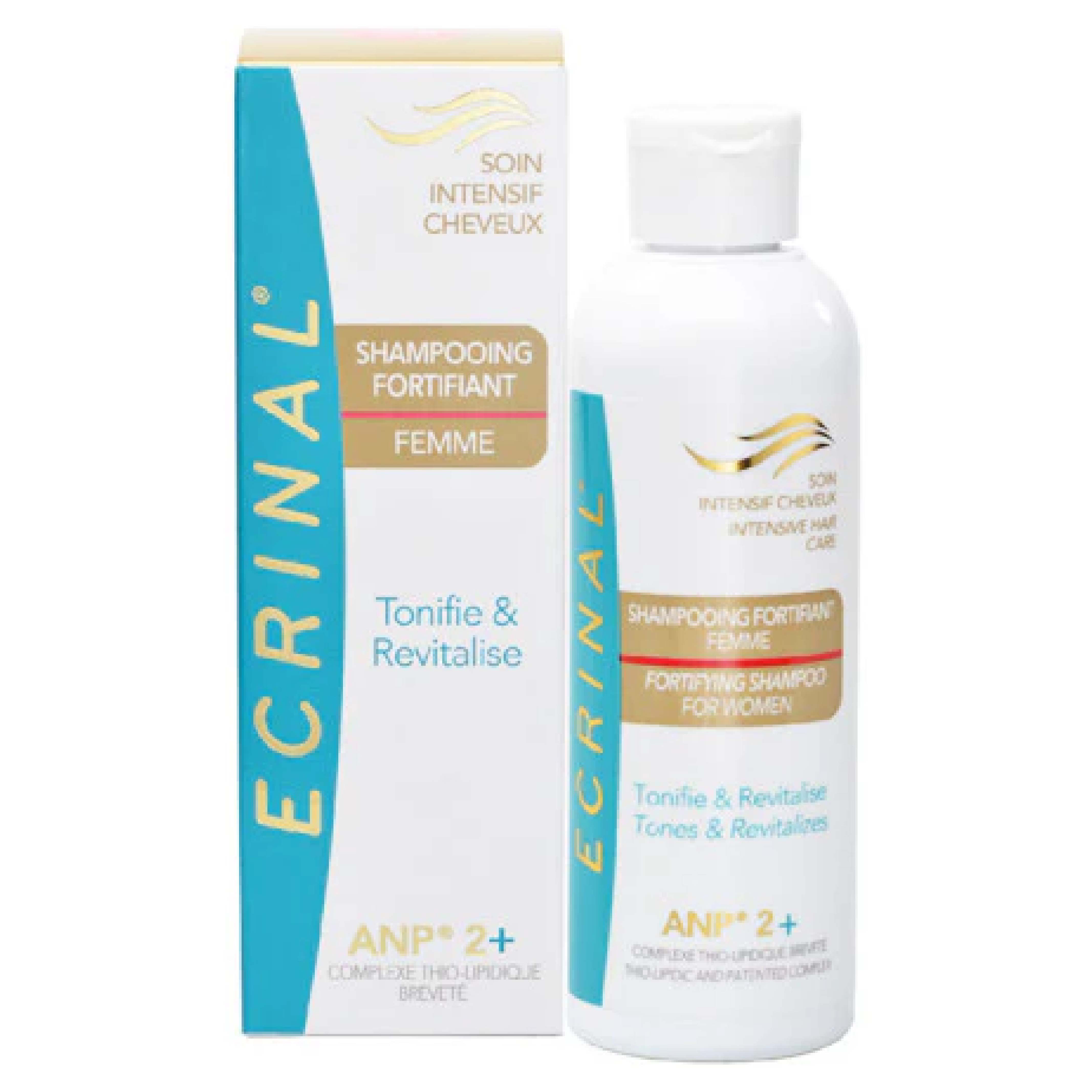 Ecrinal, Fortifying Shampoo for Women, Strengthens and revitalizes hair, 400ml