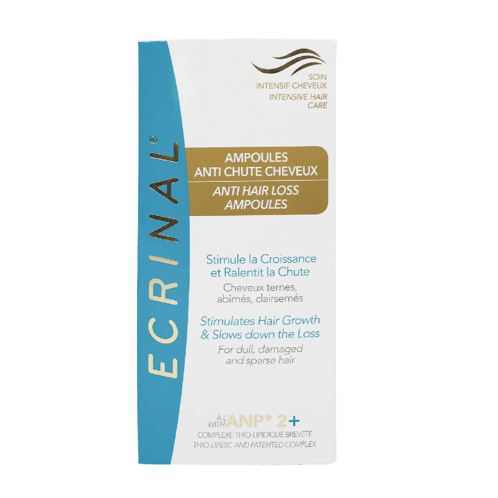 Ecrinal, Anti Hair Loss Ampoules, Intensive treatment ampoules to reduce hair loss