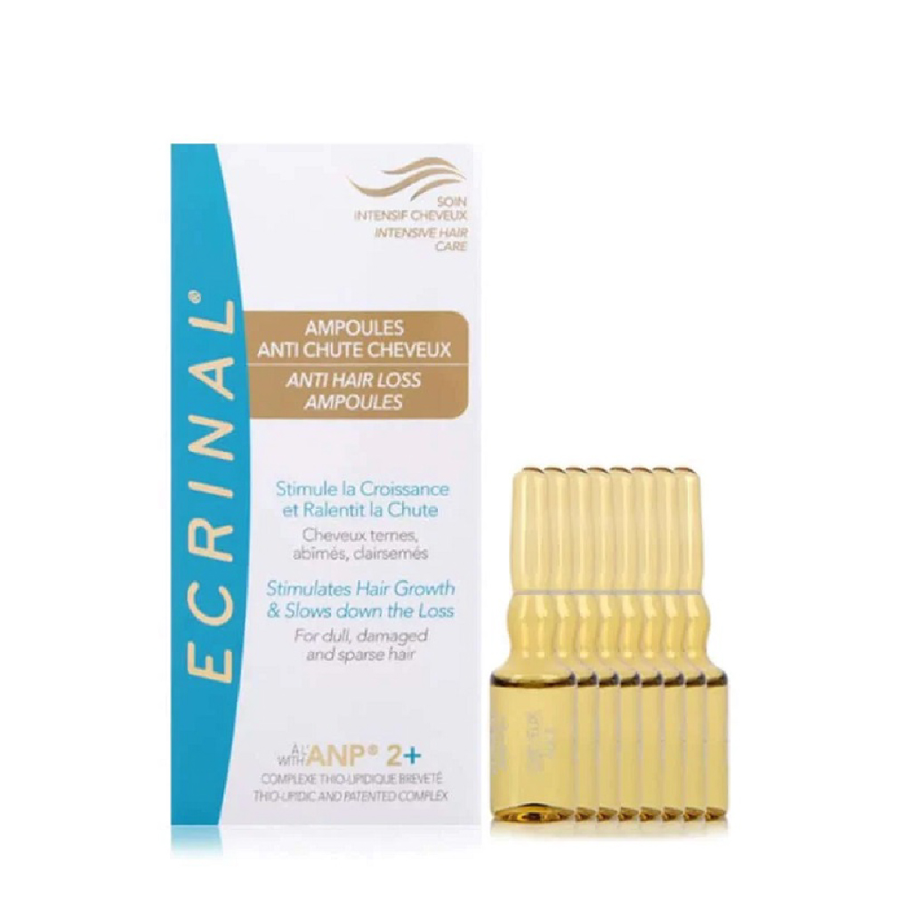 Ecrinal, Anti Hair Loss Ampoules, Intensive treatment ampoules to reduce hair loss