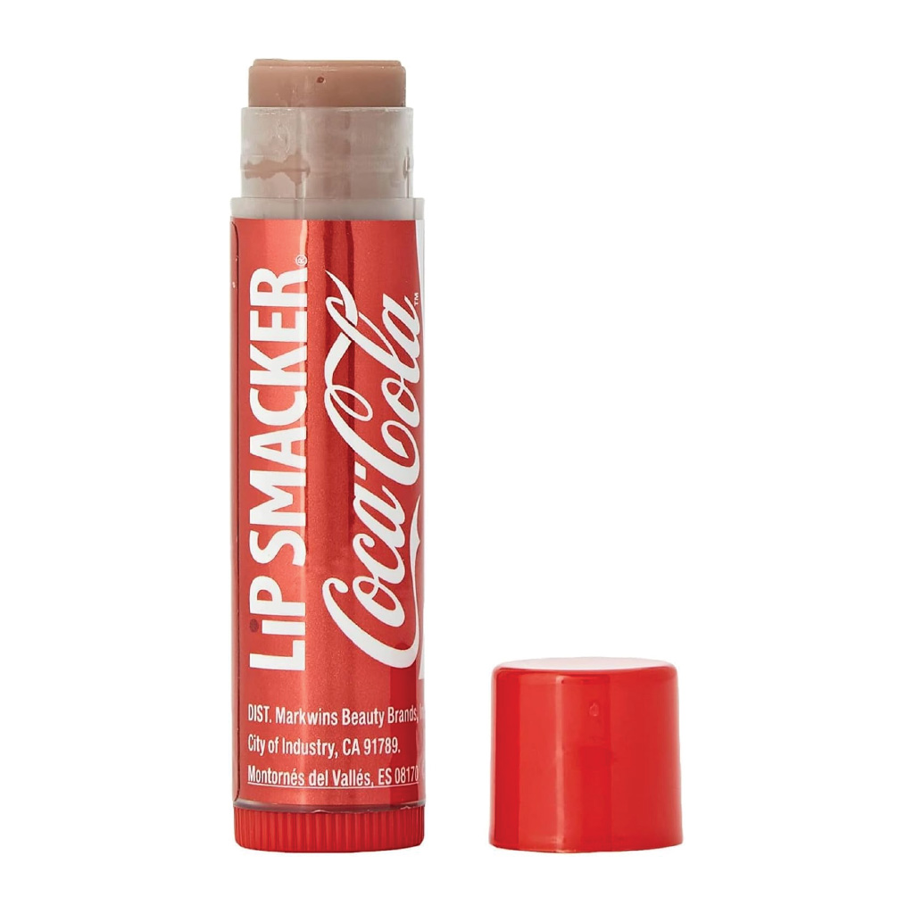 Lip Smacker, Coca-Cola lip balm, Hydrating lip balm with classic Coca-Cola flavor, 4 g
