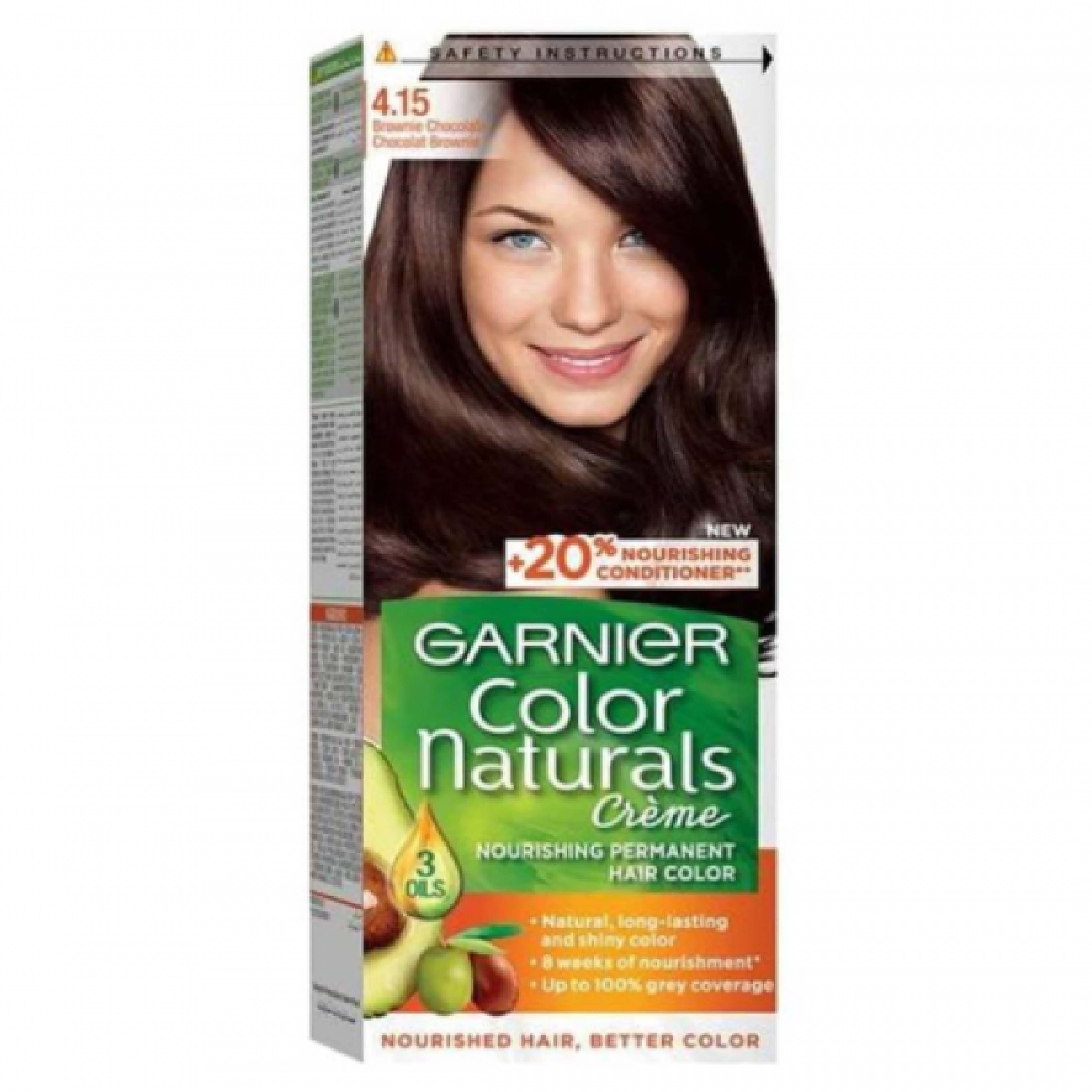 Garnier, Color Naturals, Nourishing permanent hair color cream, Shade 41